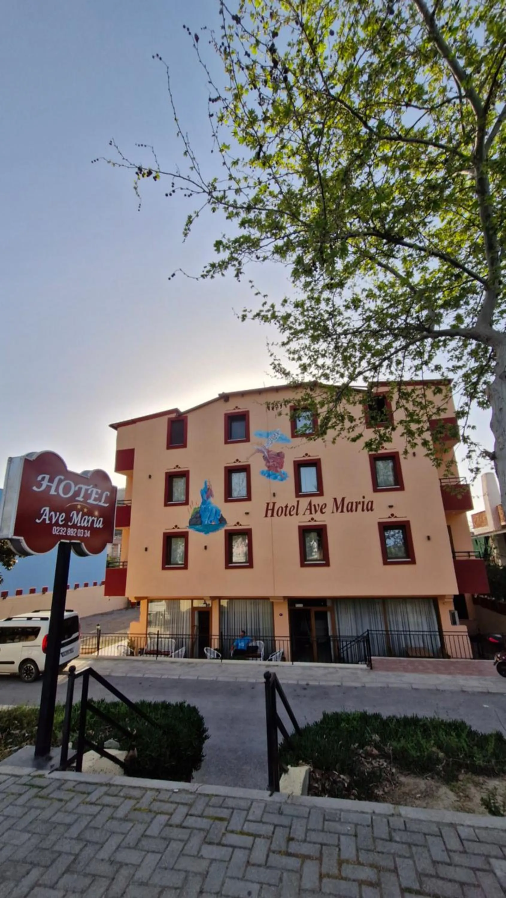 Property building in Hotel Ave Maria