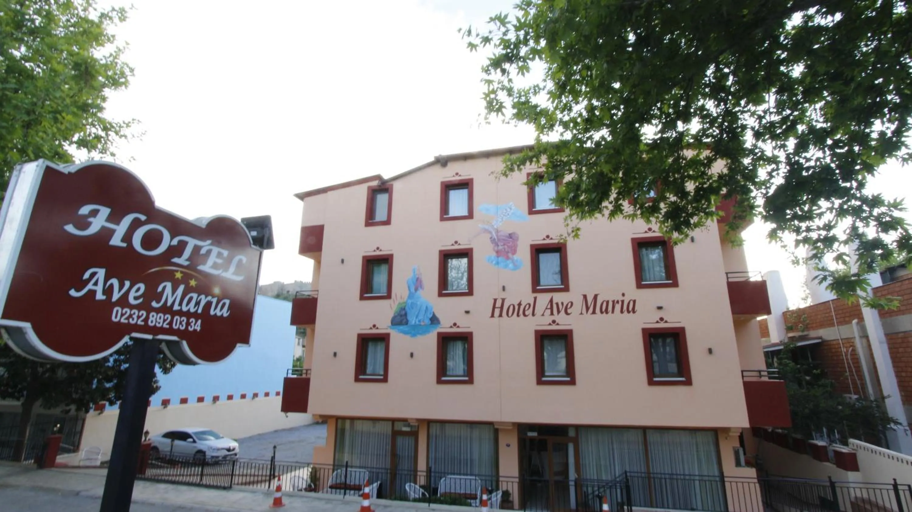 Property building in Hotel Ave Maria