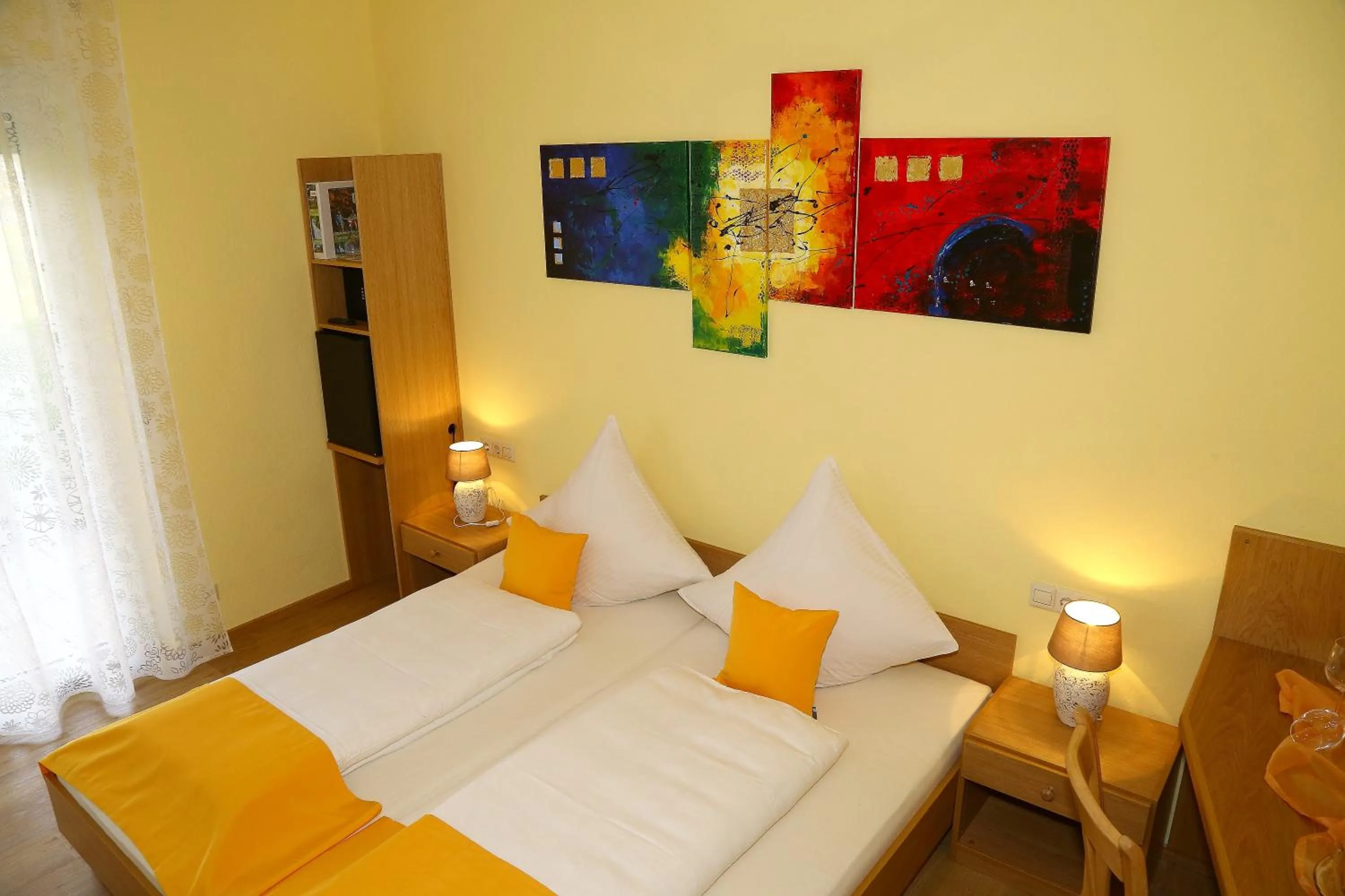 Decorative detail, Bed in Landhotel Garni Schweizerhaus