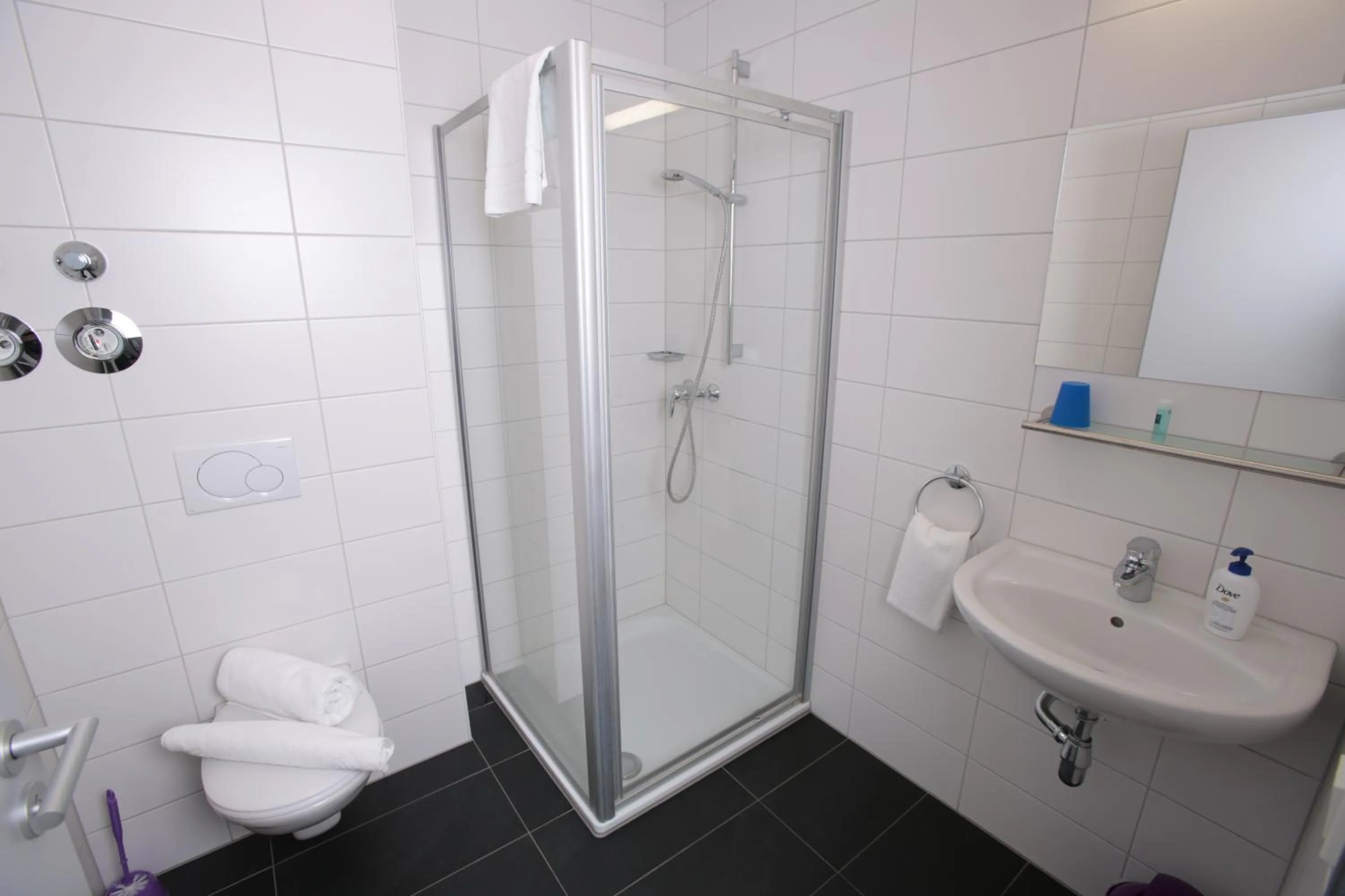 Bathroom in Hotel am Marktplatz