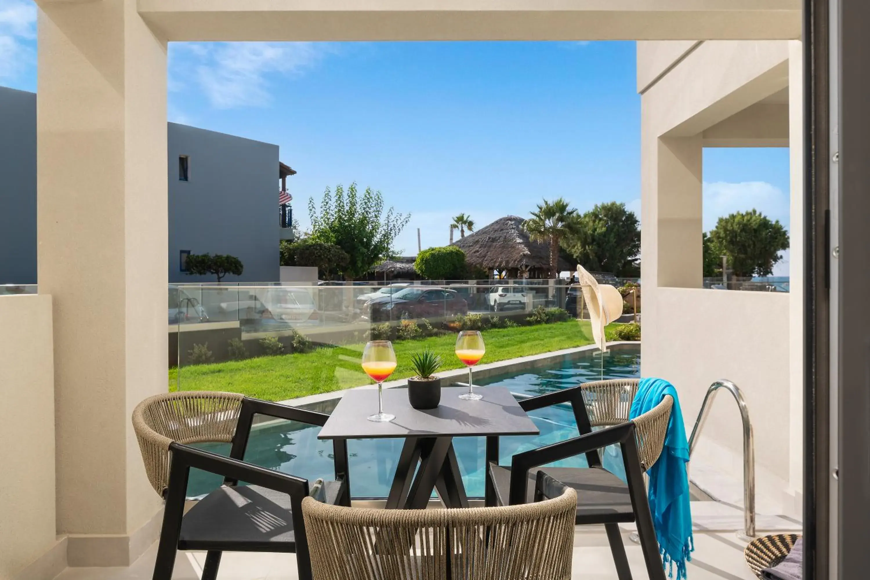 Deluxe Swim Up Room in Elia Agia Marina Resort Deluxe Swim Up Room in Elia Agia Marina Resort