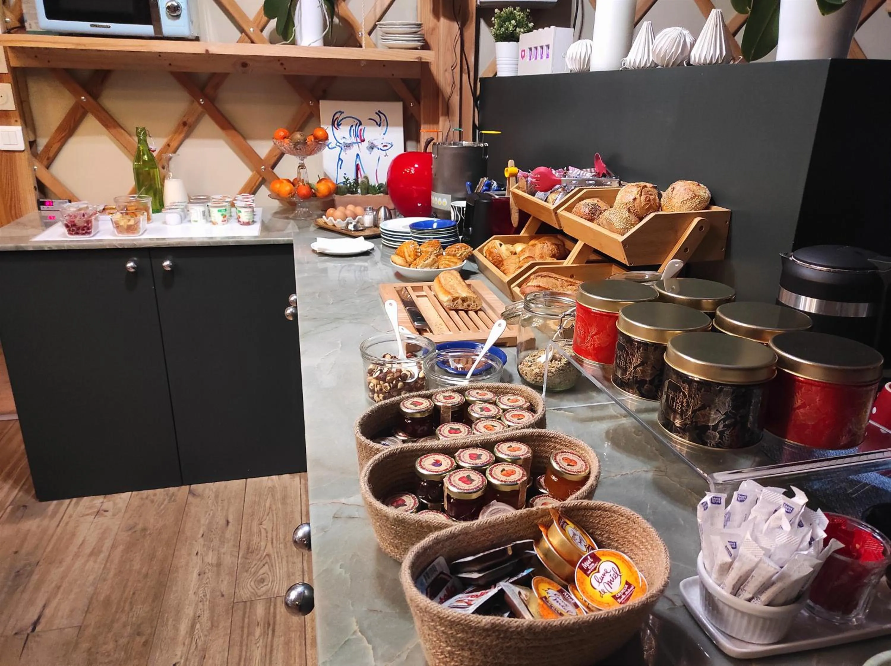 Breakfast in Hôtel du Jeu de Paume