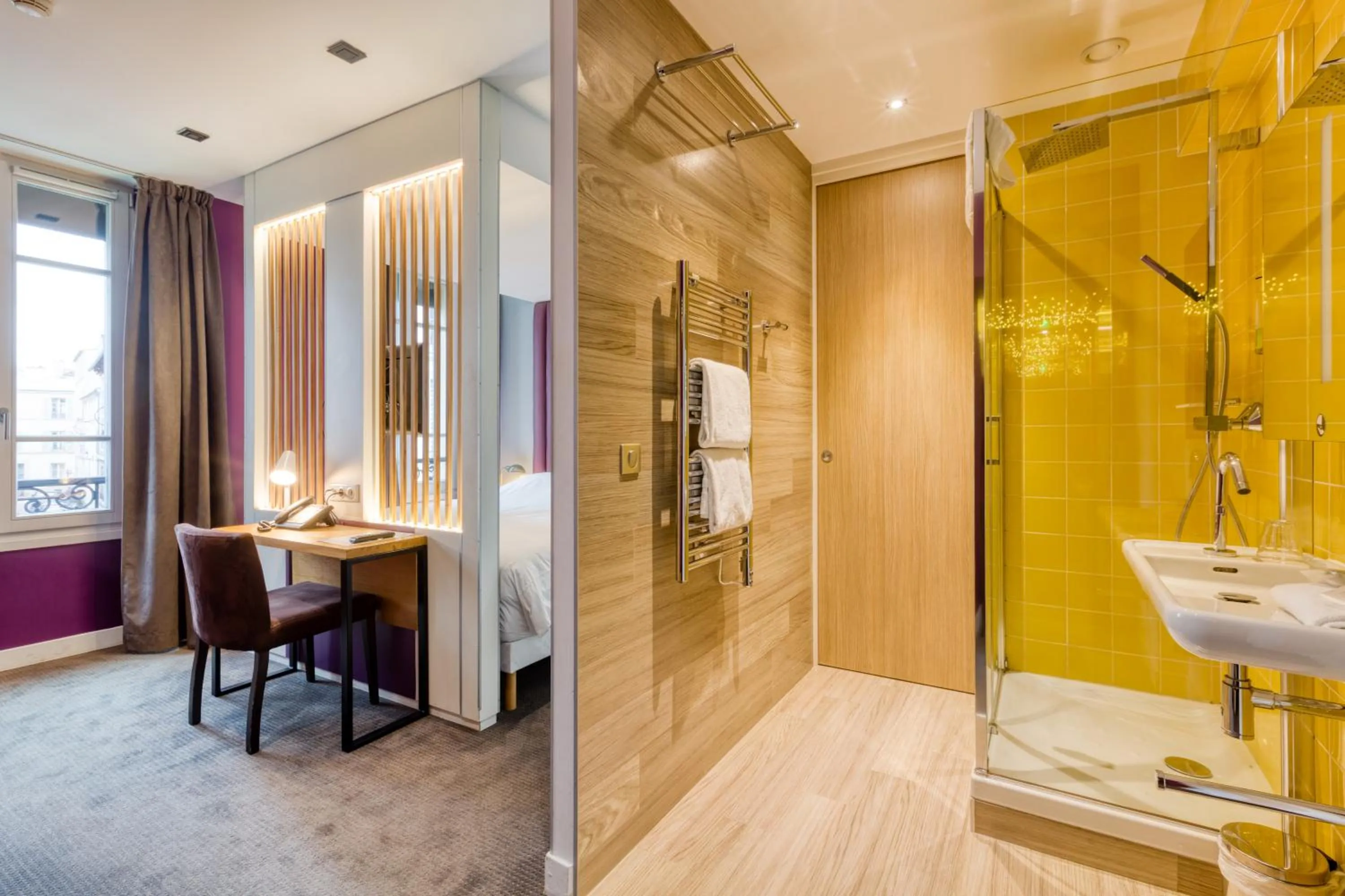 Bathroom in Hôtel du Jeu de Paume