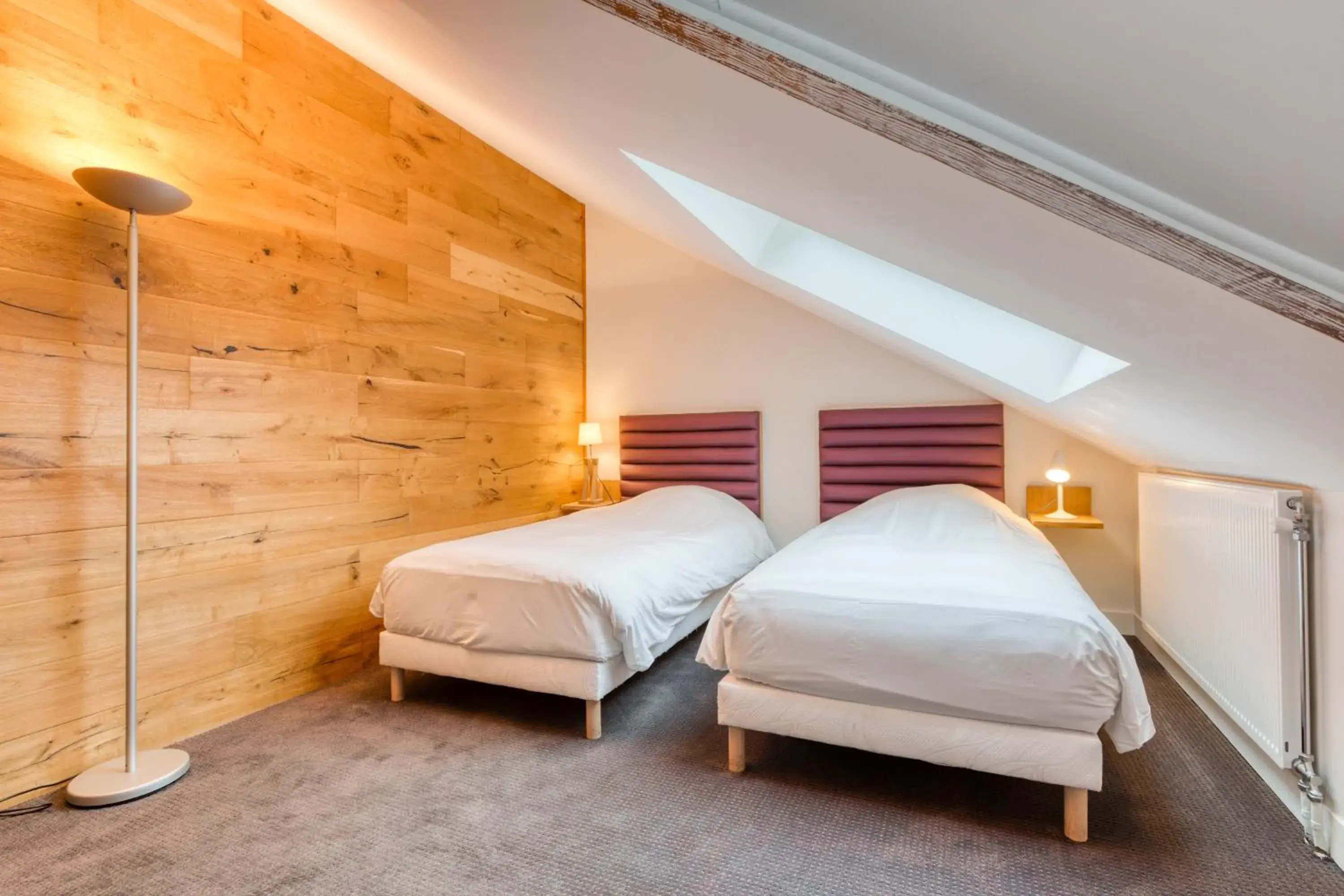 Twin Room with Garden View in Hôtel du Jeu de Paume Twin Room with Garden View in Hôtel du Jeu de Paume