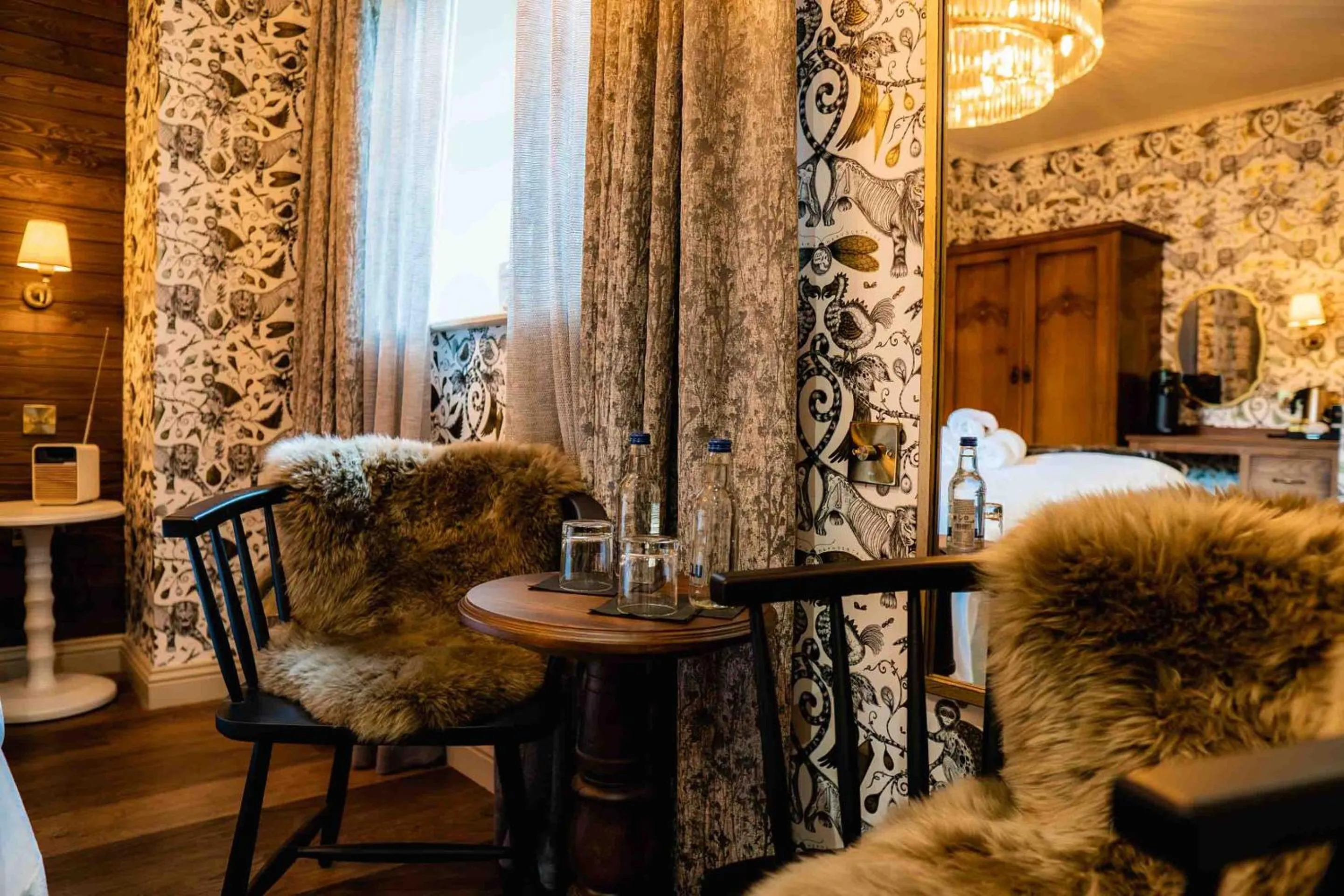 Bedroom in The Nest At The Woodmans Arms