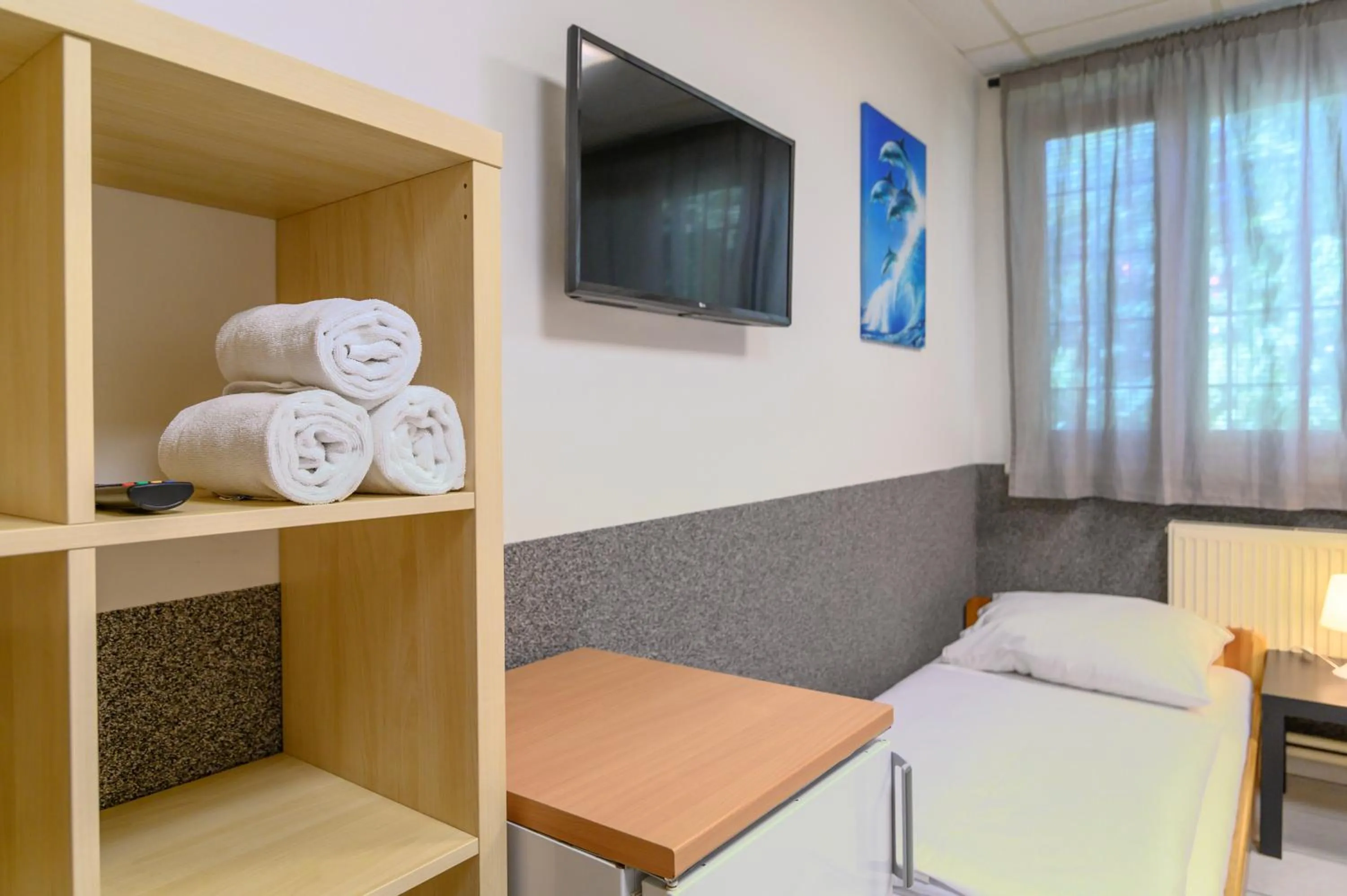 TV and multimedia, Bed in Hostel Seven