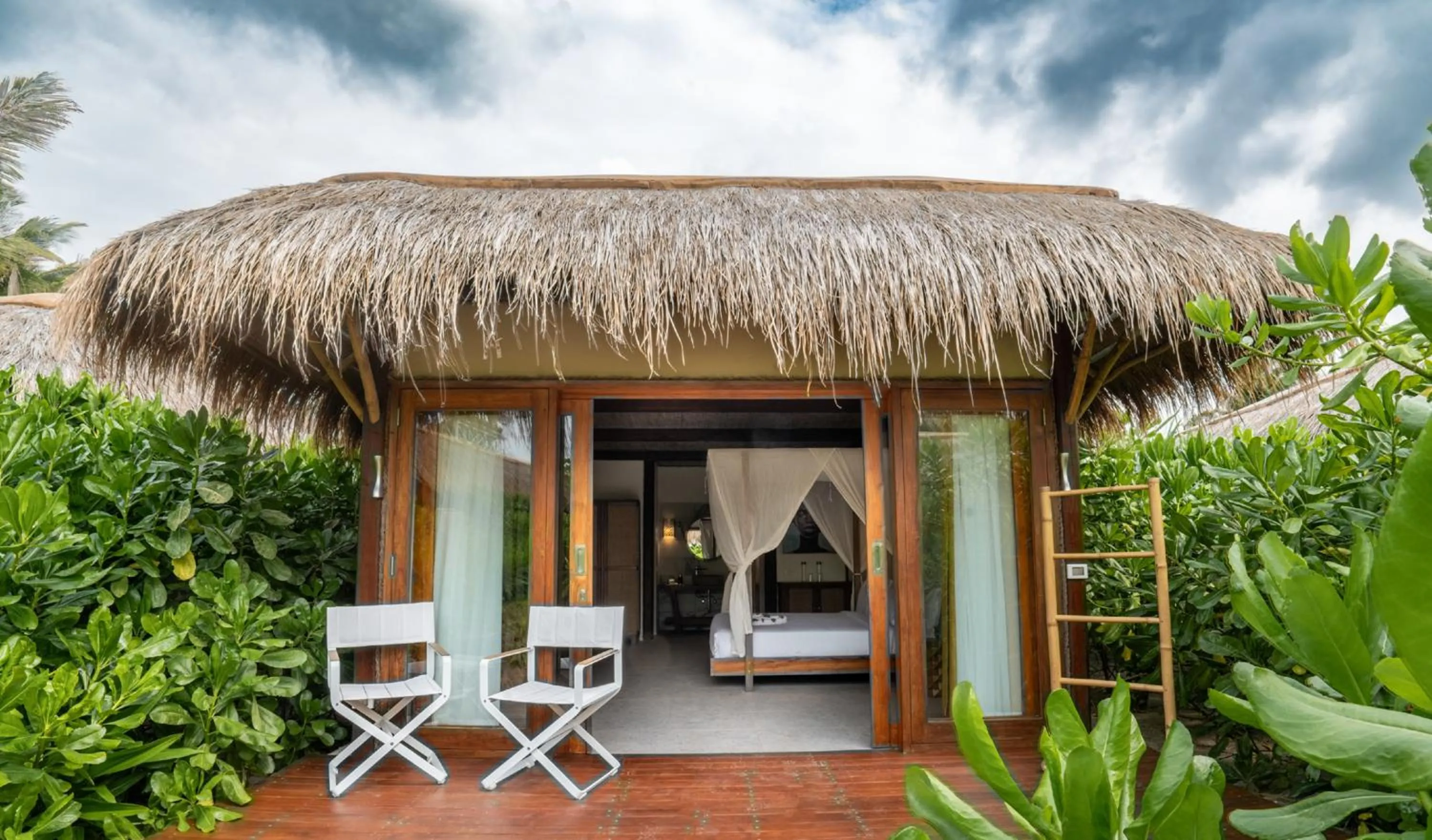 Patio in Sensations Eco-Chic Hotel