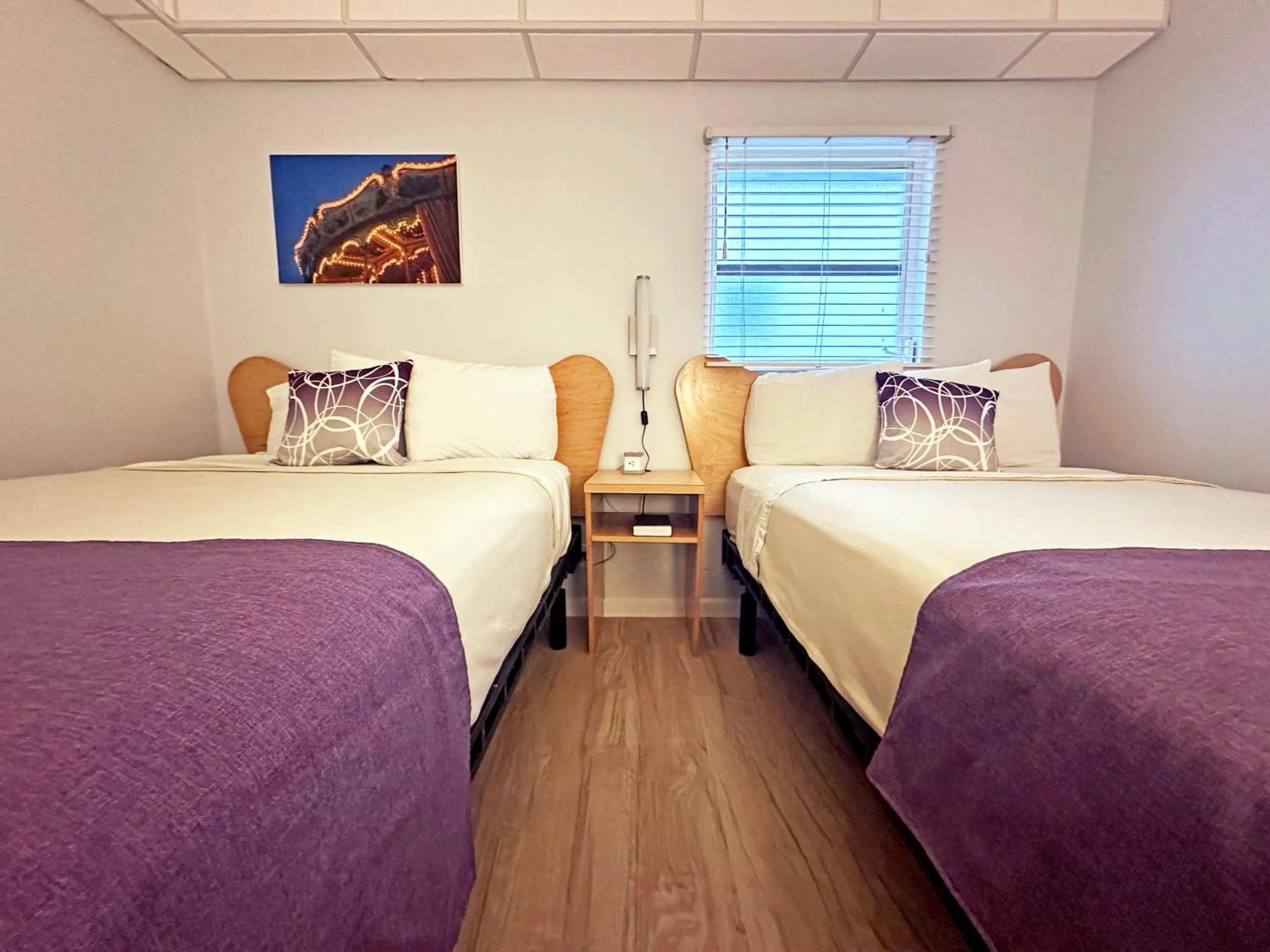 Bed in Shalimar Resort