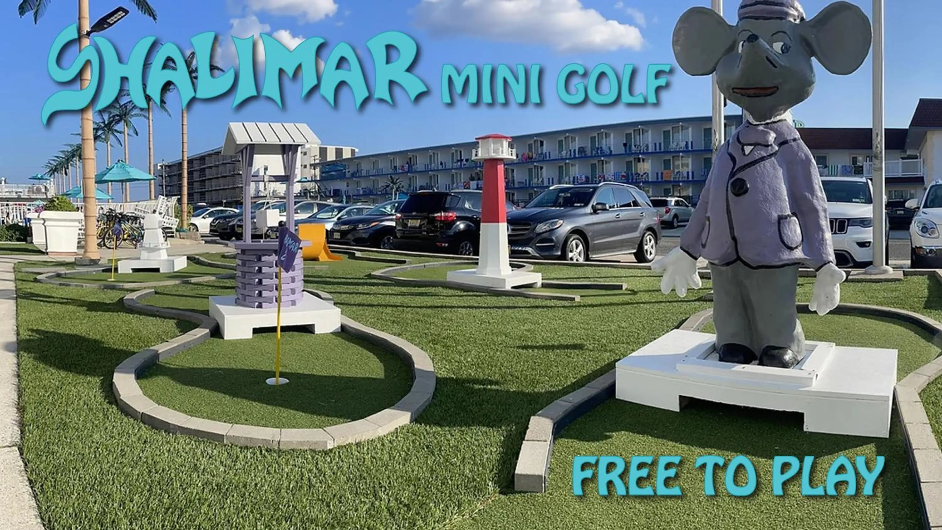 Minigolf in Shalimar Resort