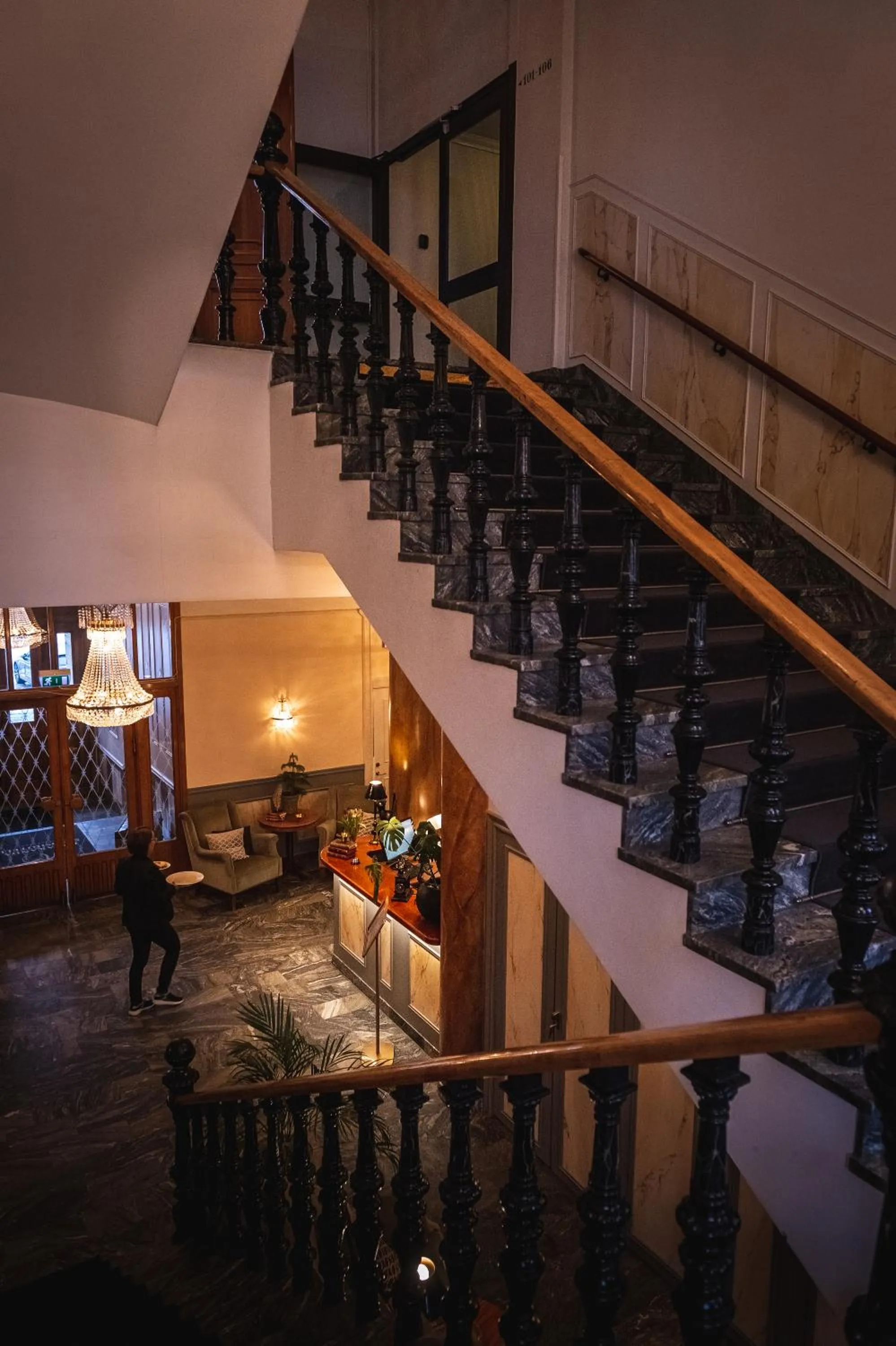 Lobby or reception in Haparanda Stadshotell