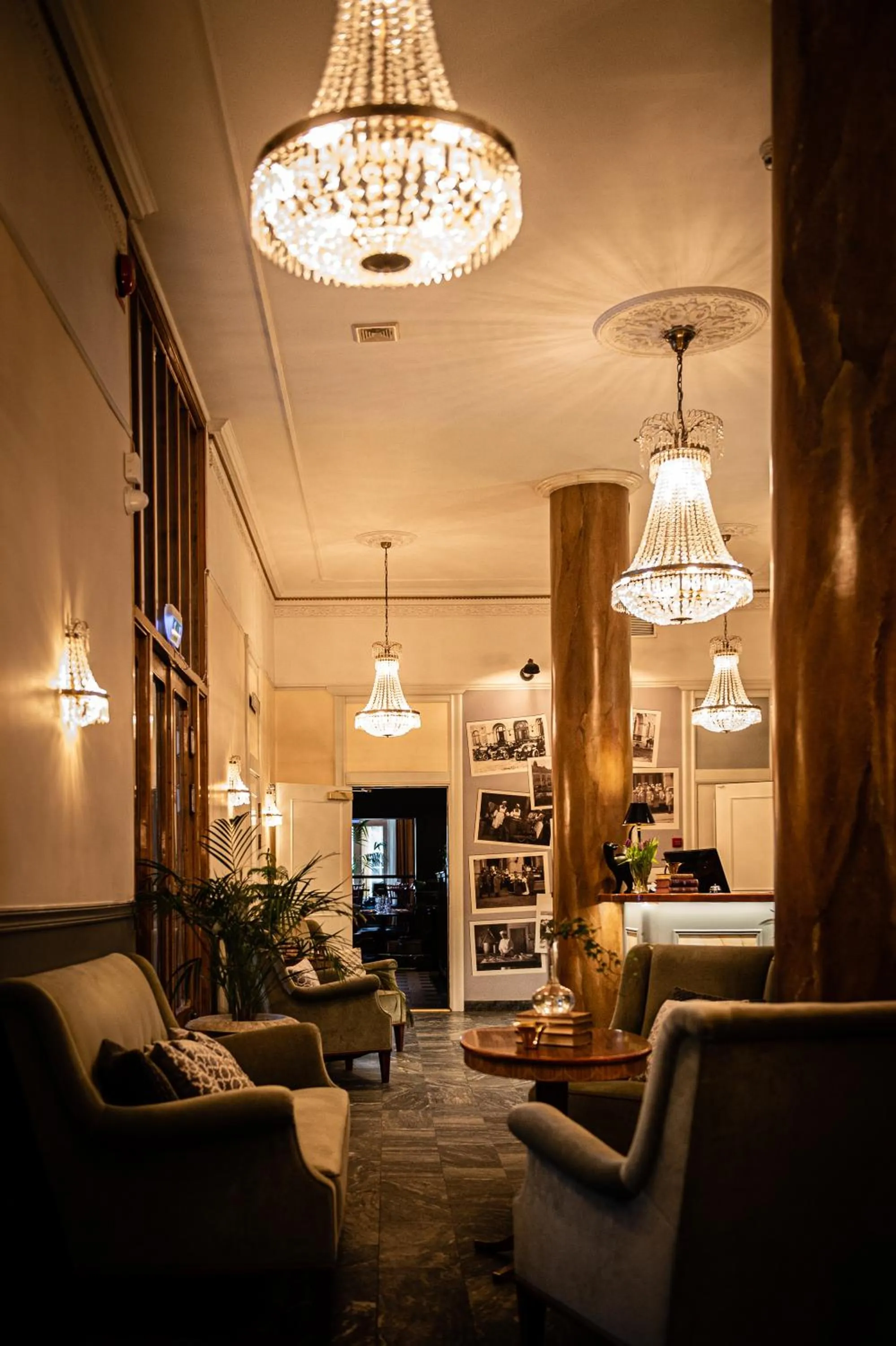 Lobby or reception in Haparanda Stadshotell