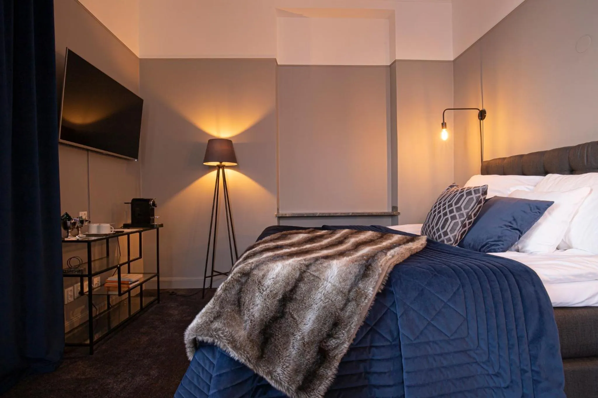 Bed in Haparanda Stadshotell