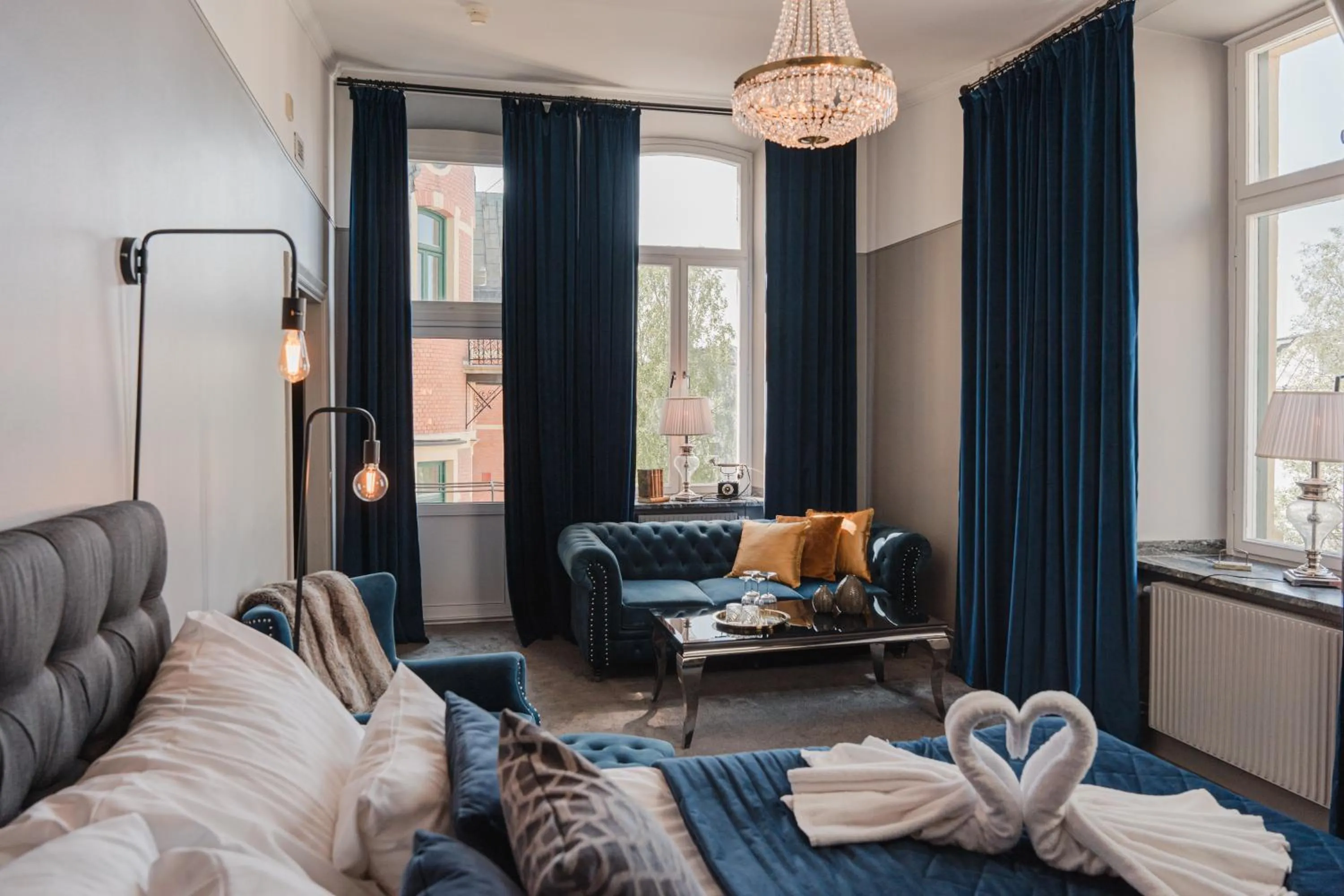 Photo of the whole room in Haparanda Stadshotell