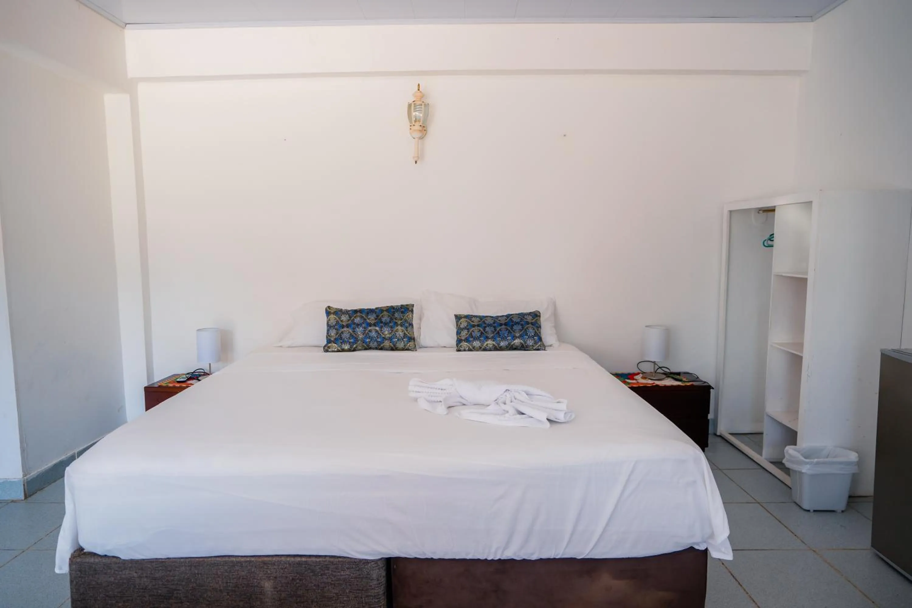 Bed in Hotel El Pirata Morgan