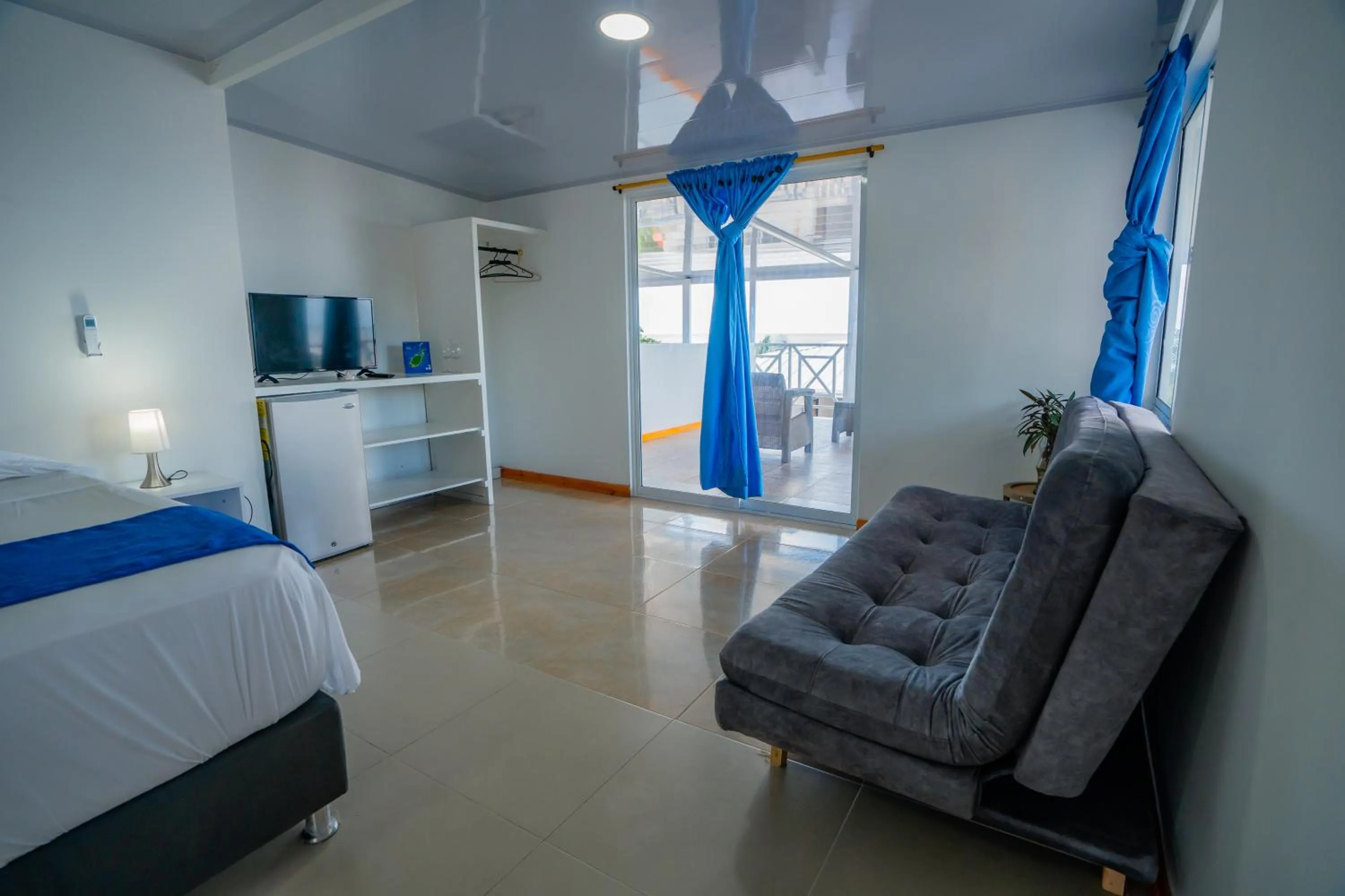 Bed in Hotel El Pirata Morgan