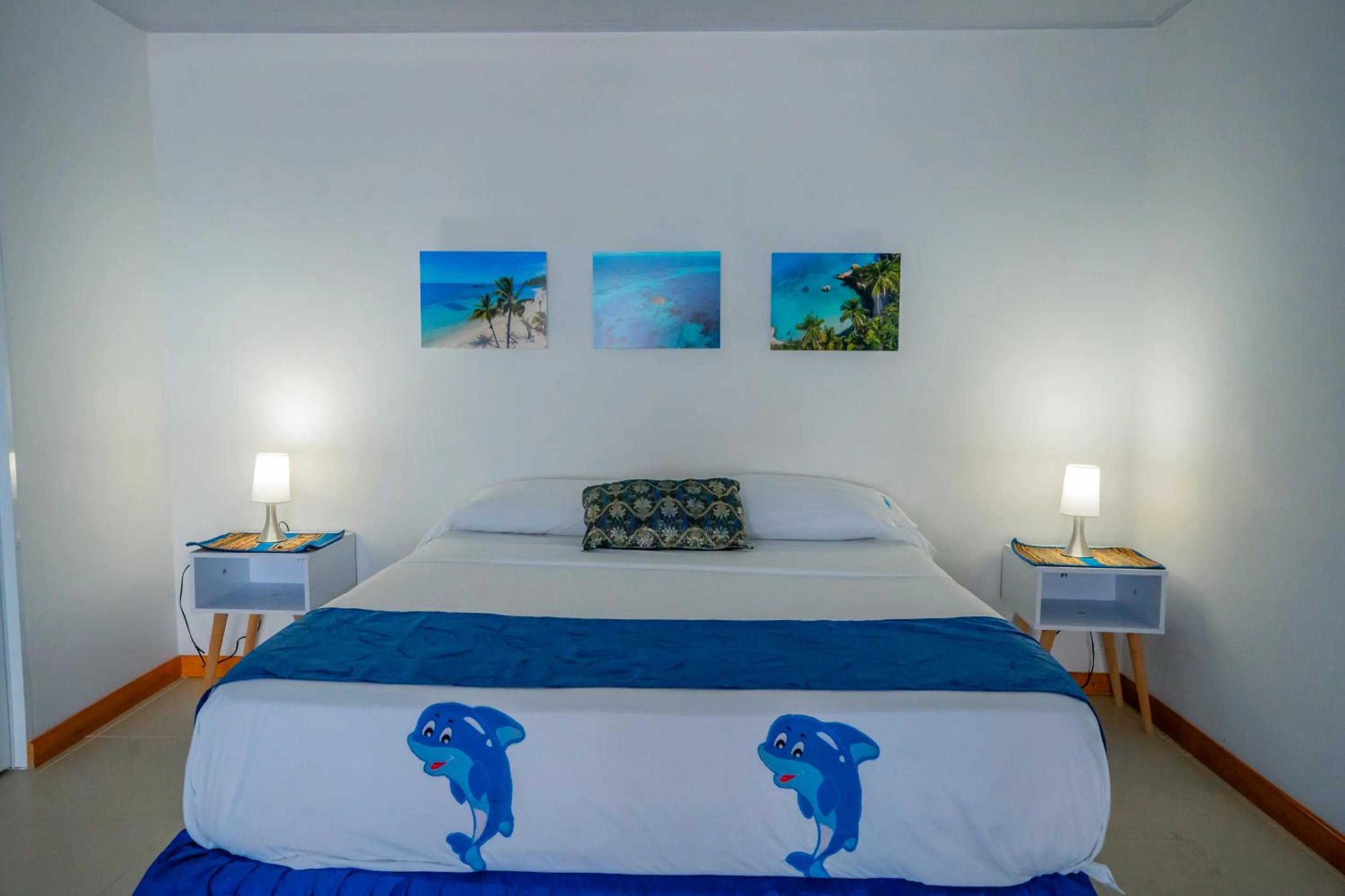 Bed in Hotel El Pirata Morgan