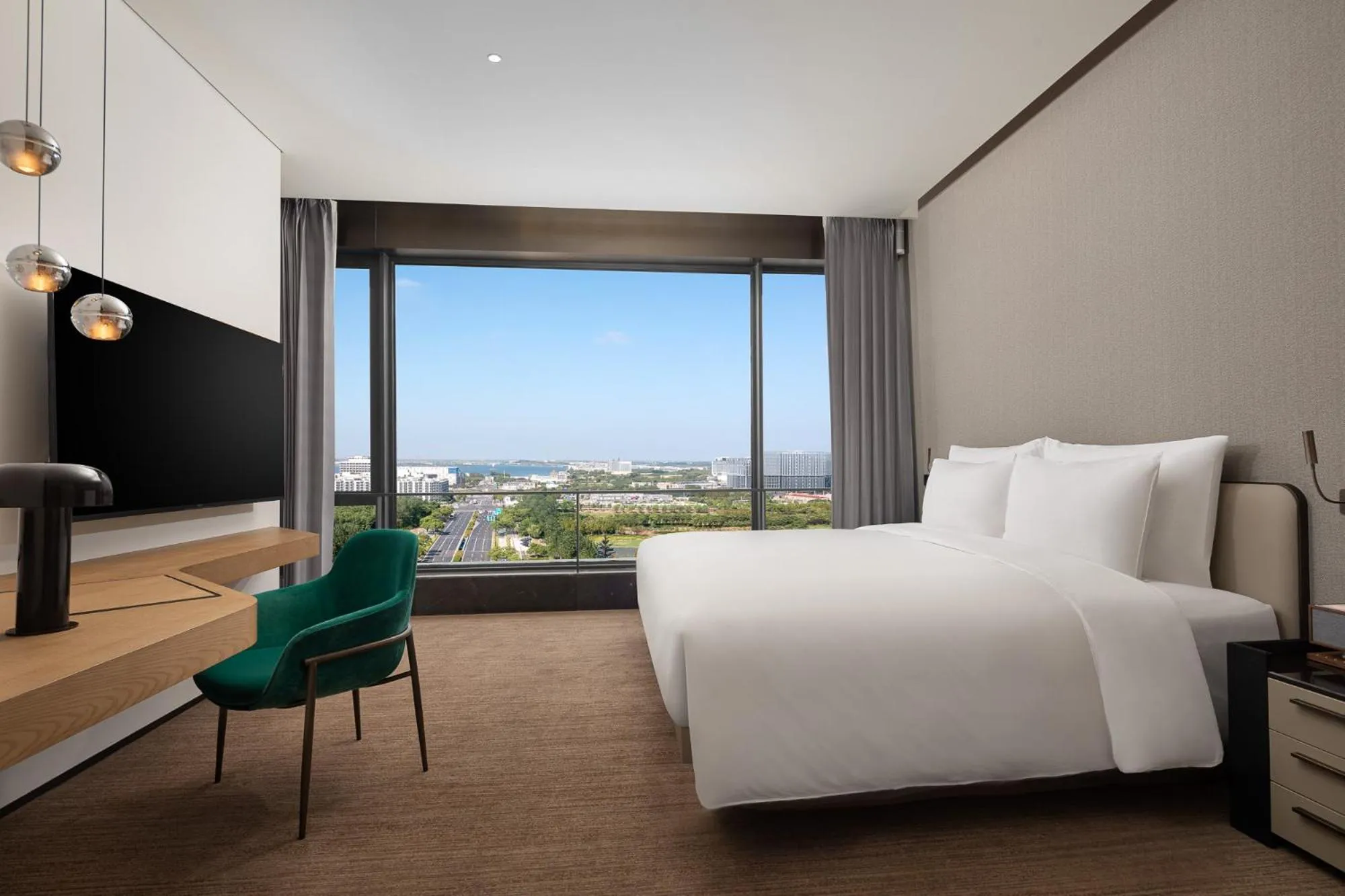 Bedroom, Bed in Radisson Collection Lingang Shanghai