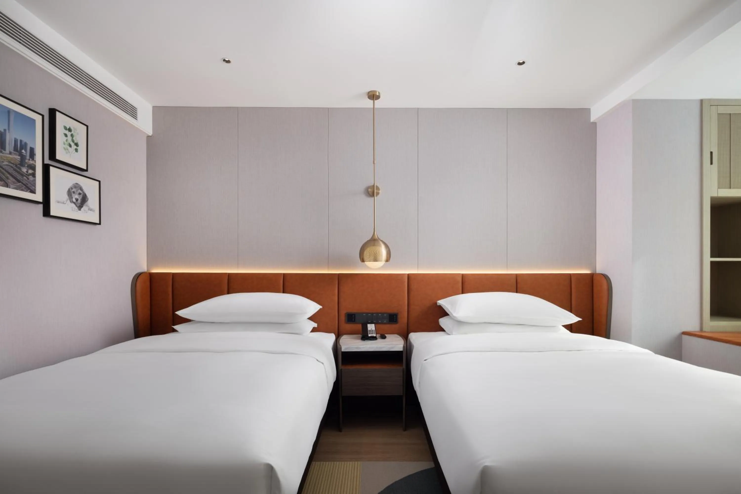 Photo of the whole room, Bed in Home2 Suites by Hilton Beijing West Station