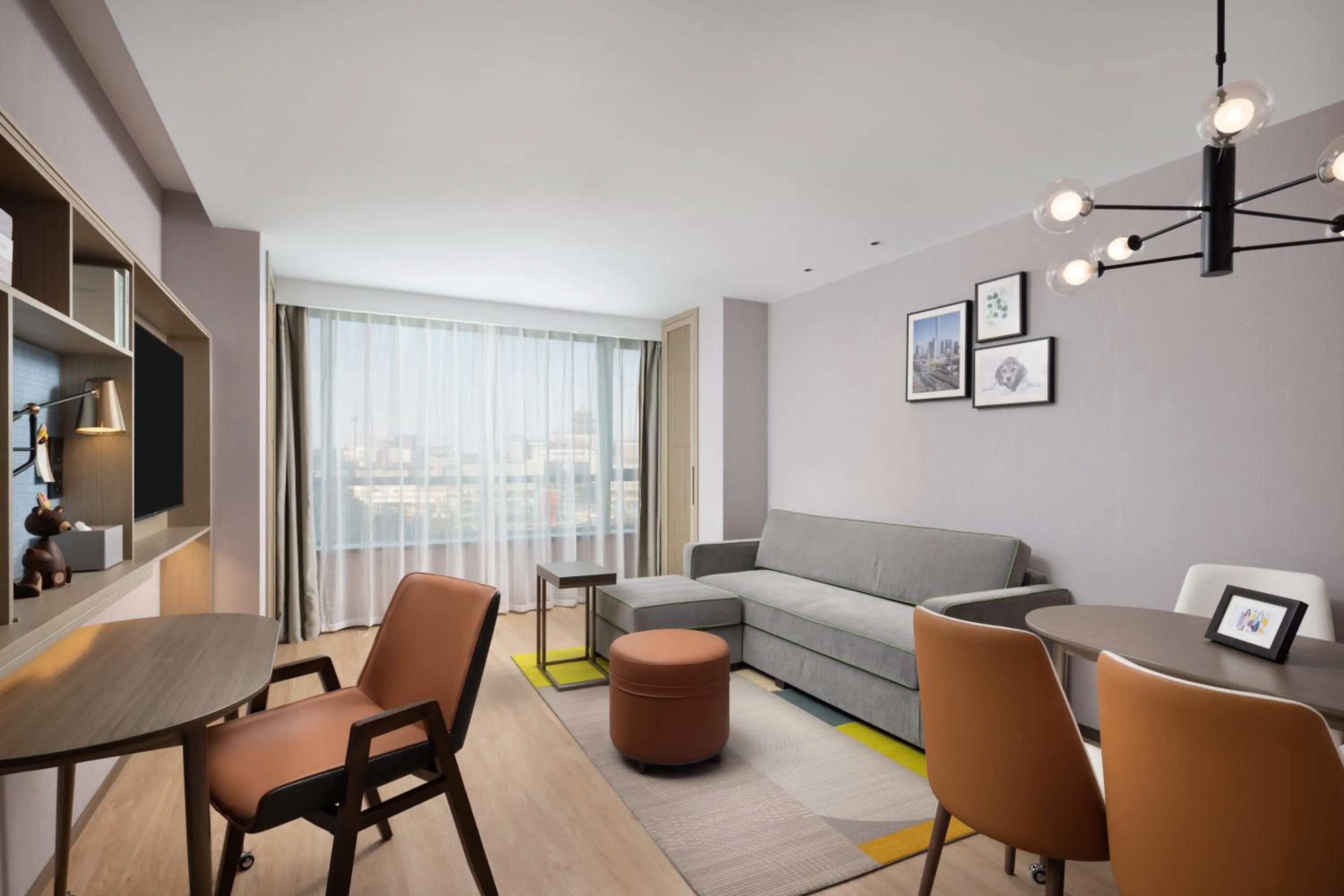 TV and multimedia in Home2 Suites by Hilton Beijing West Station