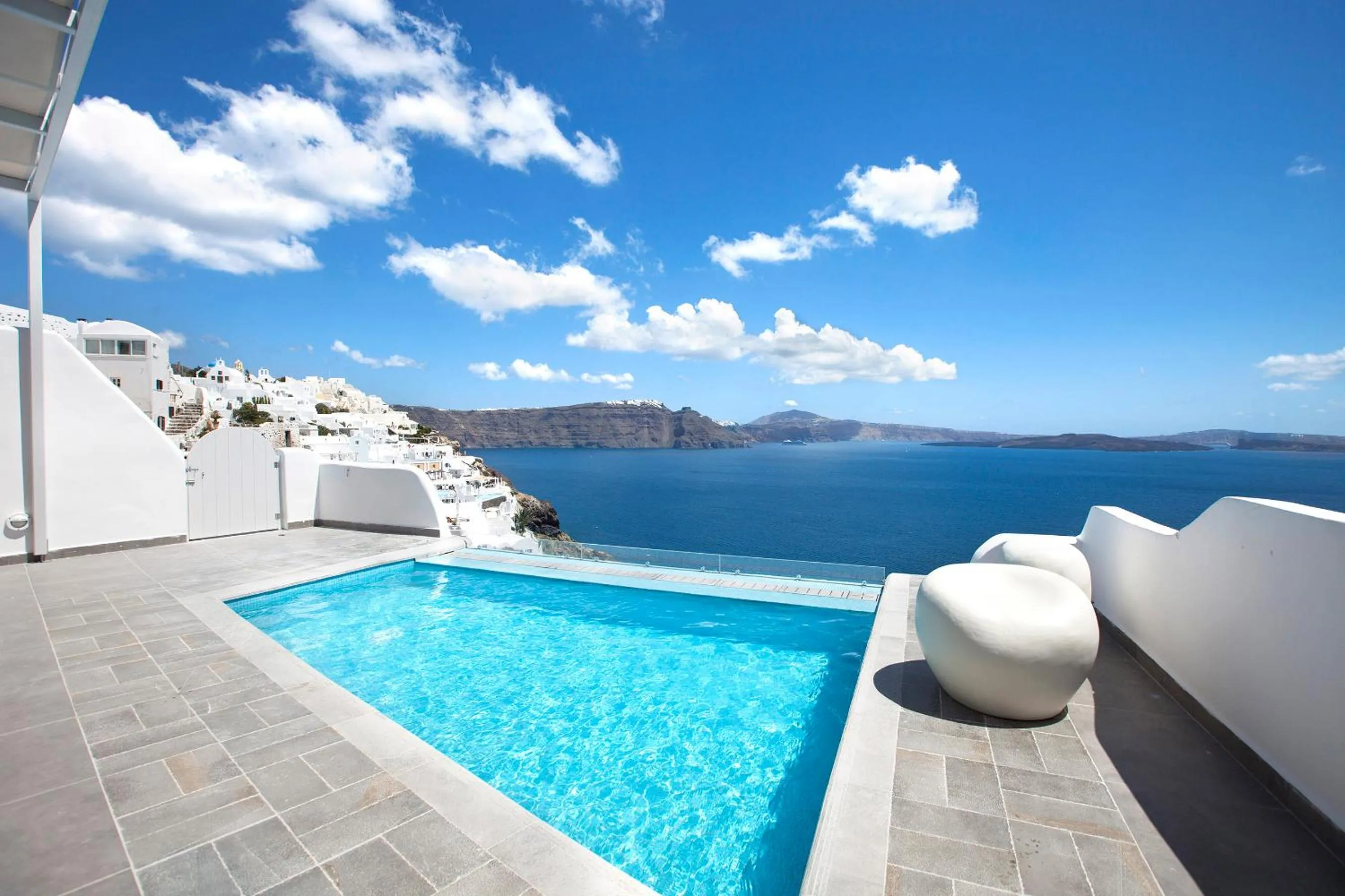 Sea view in Santorini Secret Suites & Spa, Small Luxury Hotels of the World