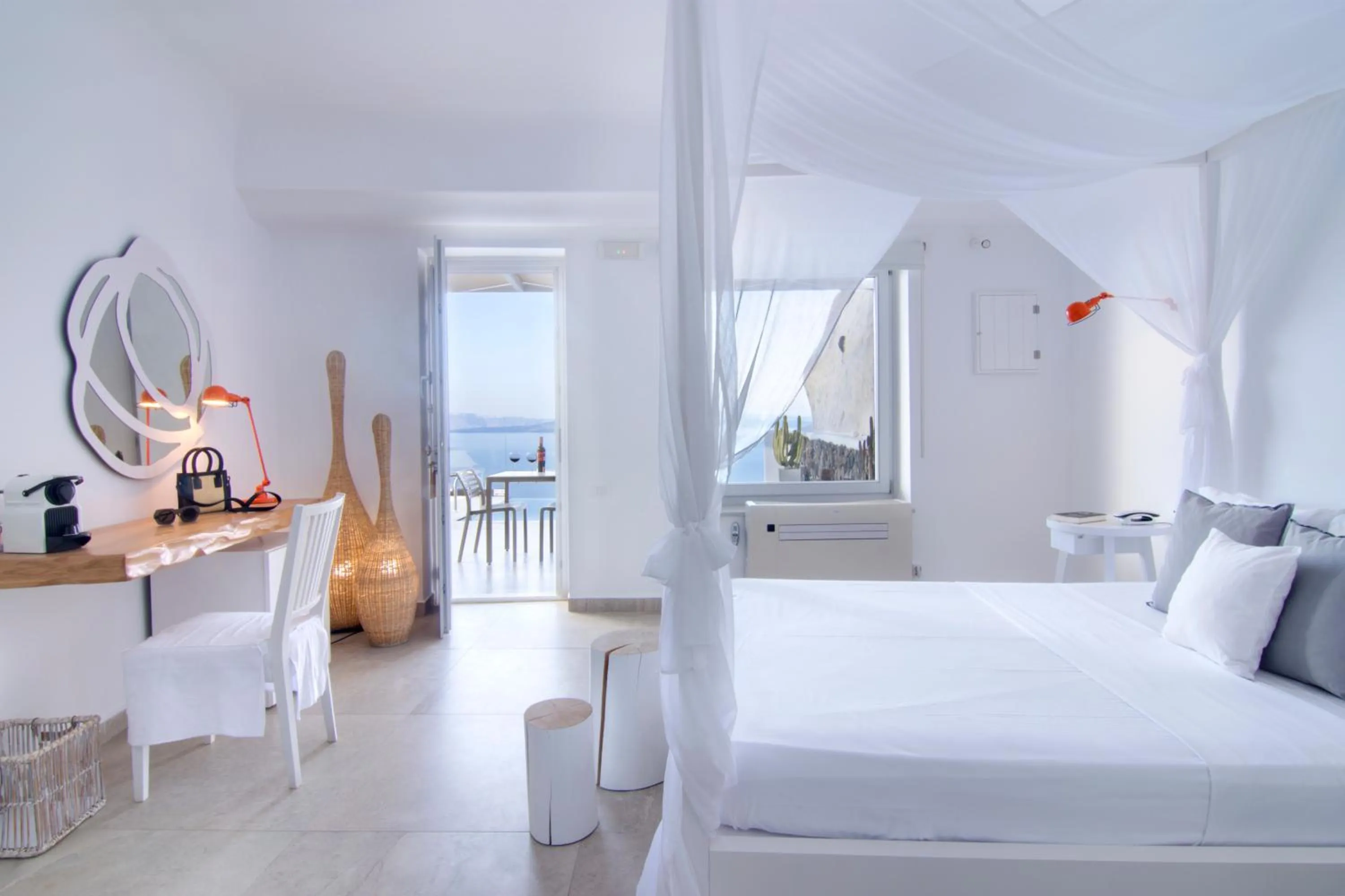 Bedroom, Bed in Santorini Secret Suites & Spa, Small Luxury Hotels of the World