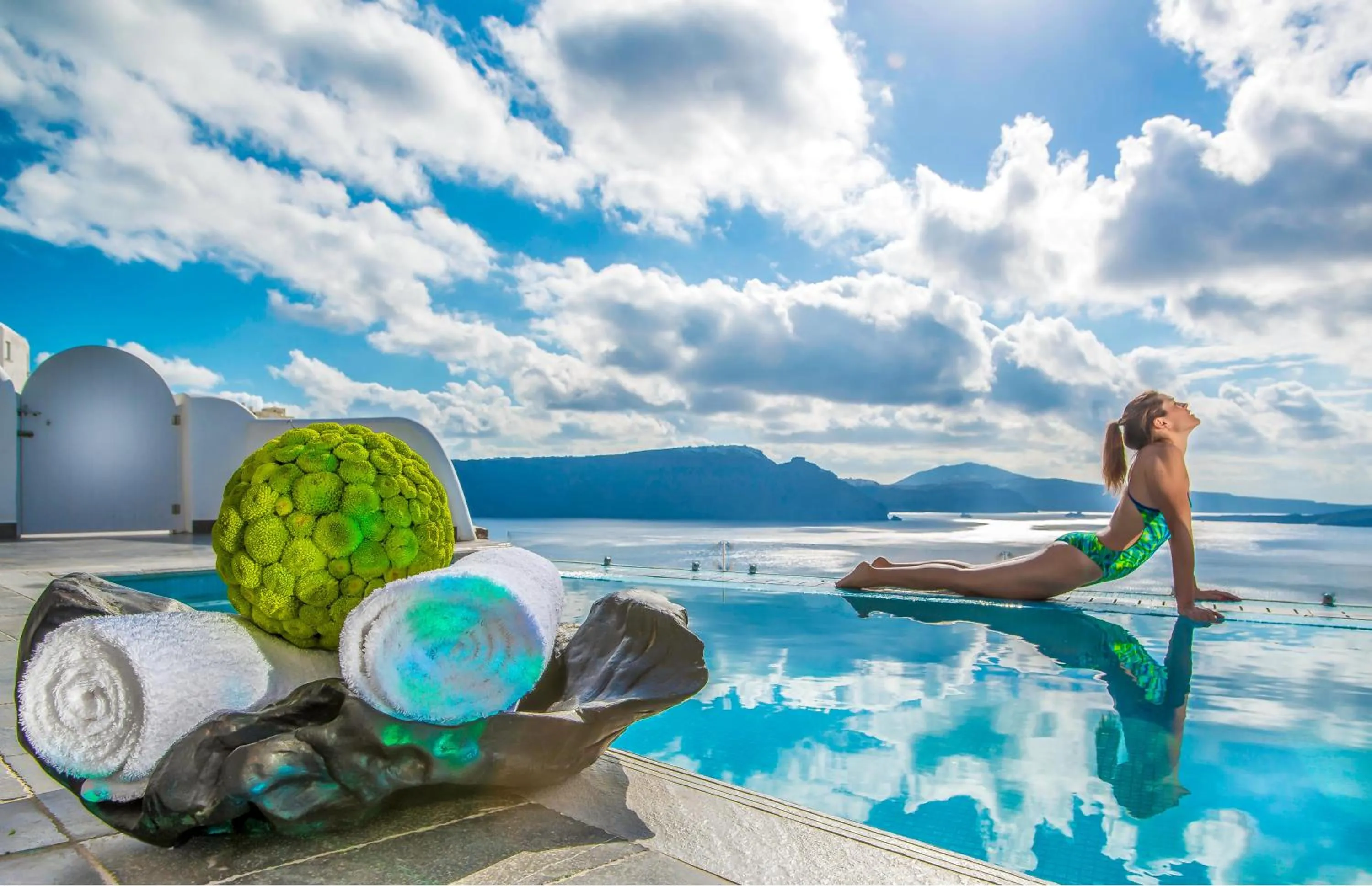 Sea view in Santorini Secret Suites & Spa, Small Luxury Hotels of the World