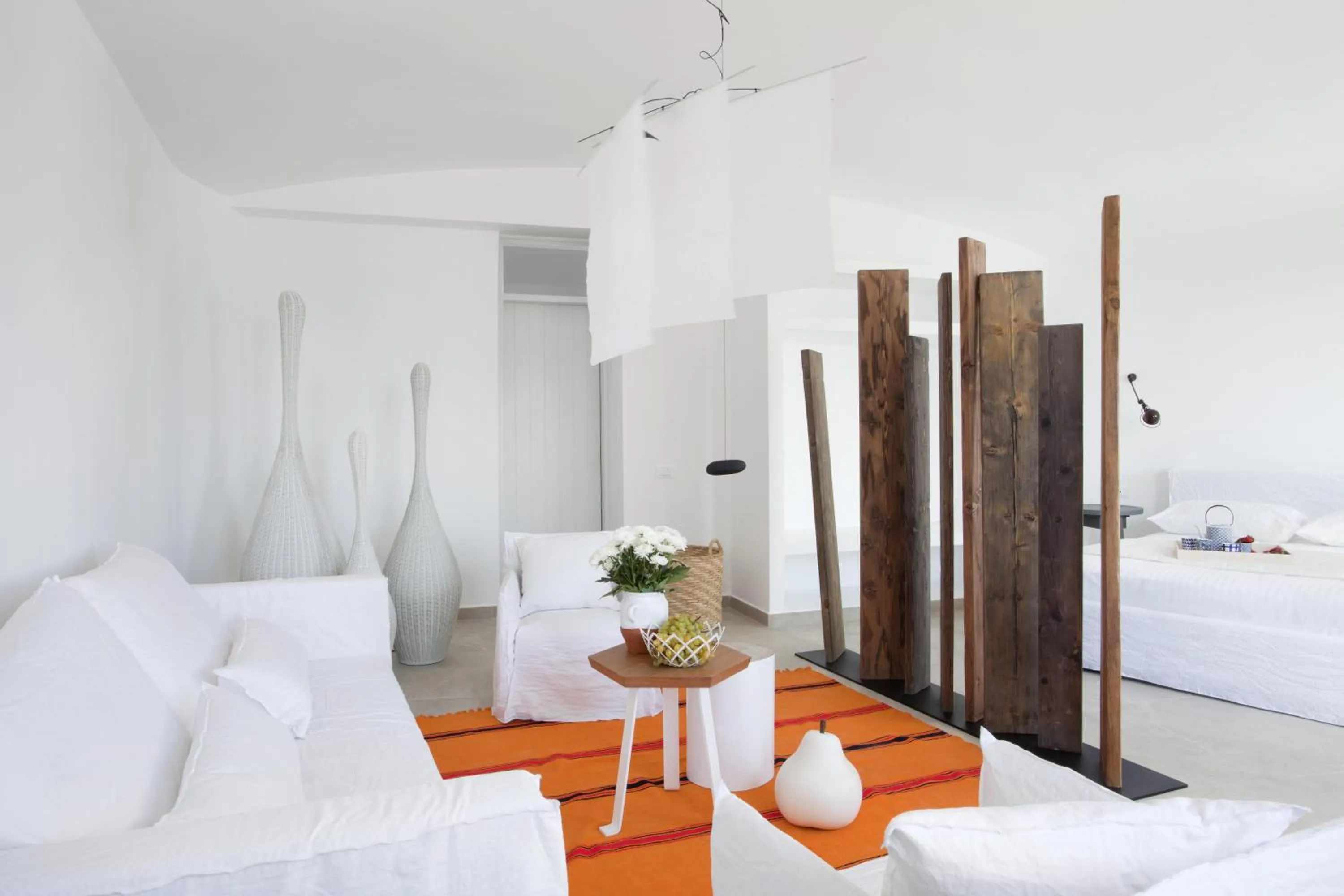 Bed in Santorini Secret Suites & Spa, Small Luxury Hotels of the World