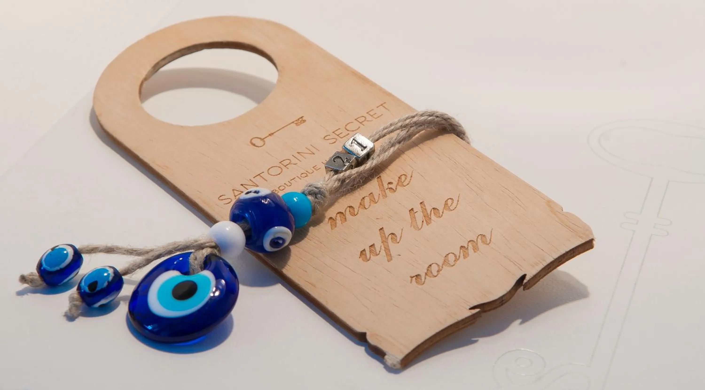 Decorative detail in Santorini Secret Suites & Spa, Small Luxury Hotels of the World