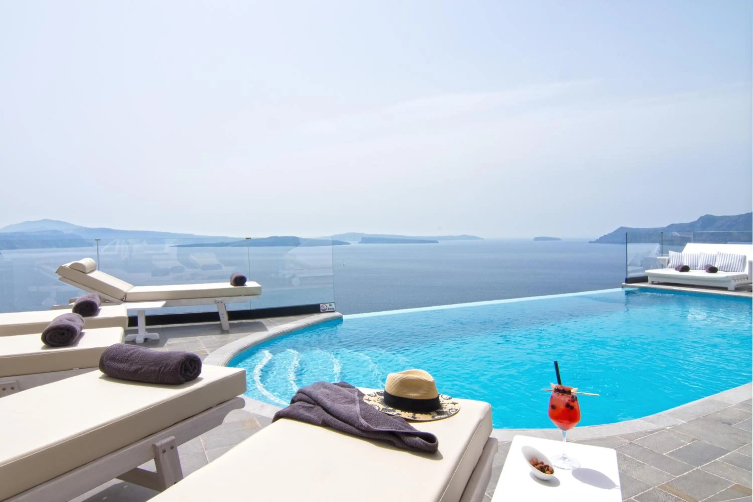 Swimming pool in Santorini Secret Suites & Spa, Small Luxury Hotels of the World