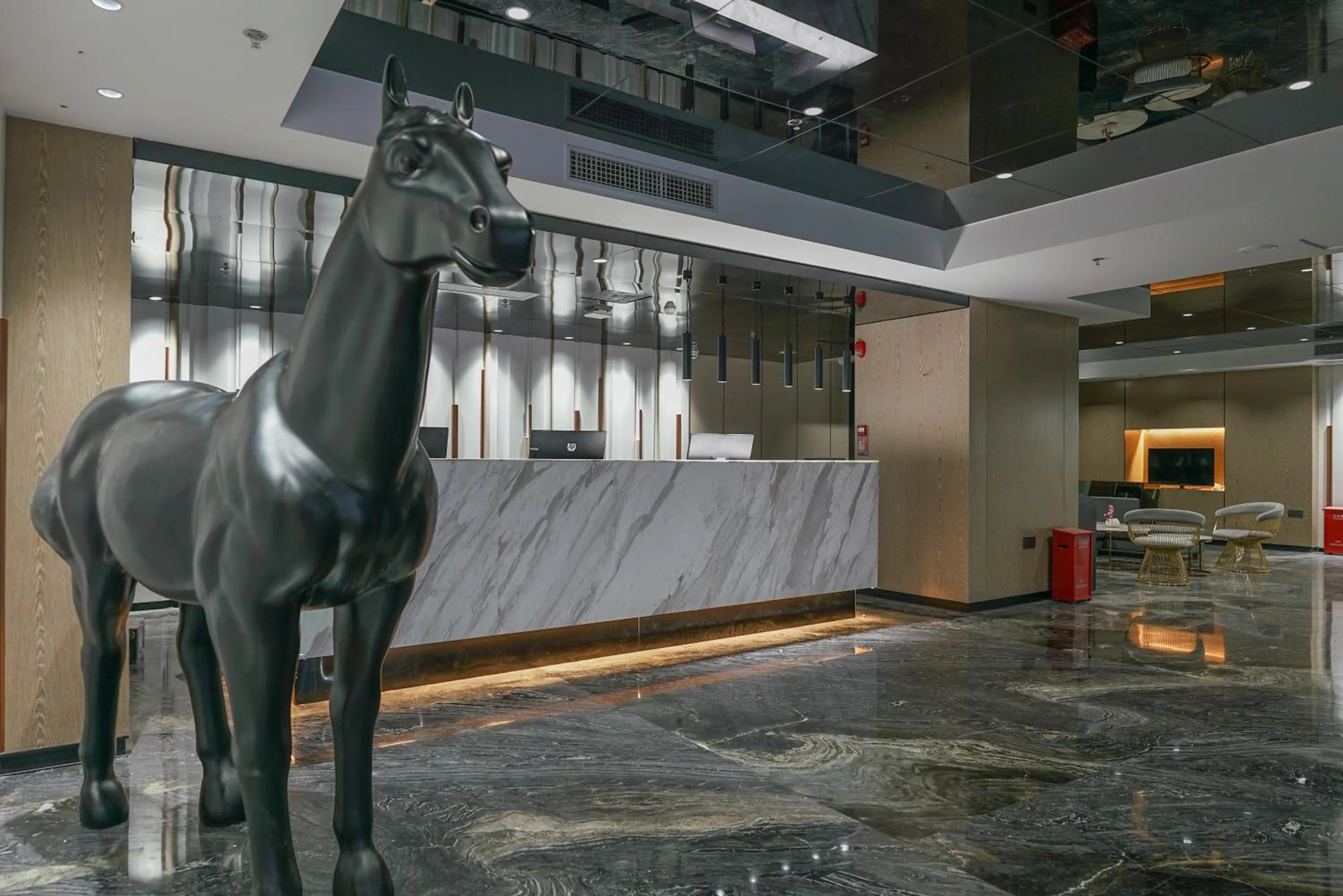 Lobby or reception in Paco Hotel Shenzhen Luohu Port