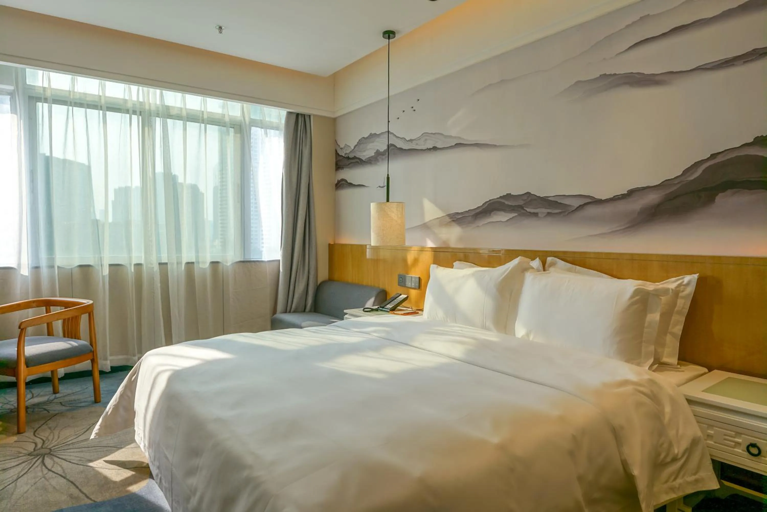 Bedroom, Bed in Paco Hotel Shenzhen Luohu Port