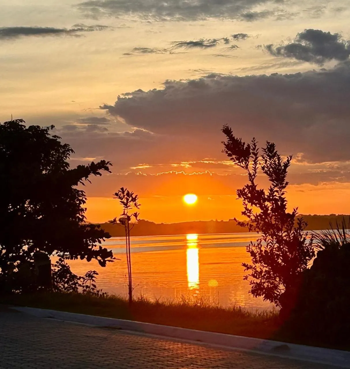 Sunset in Hotel Du Lac Macaé