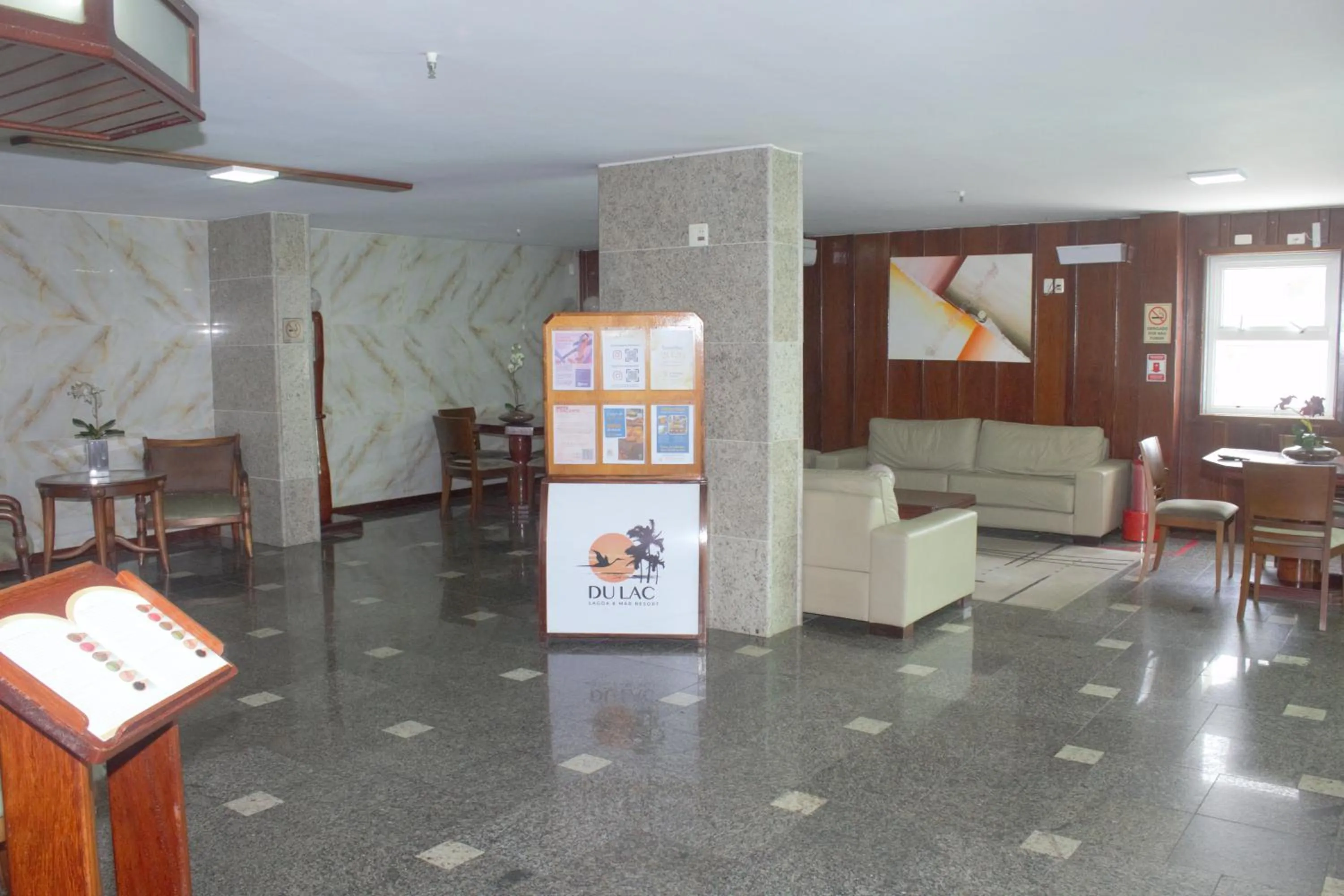 Lobby or reception in Hotel Du Lac Macaé