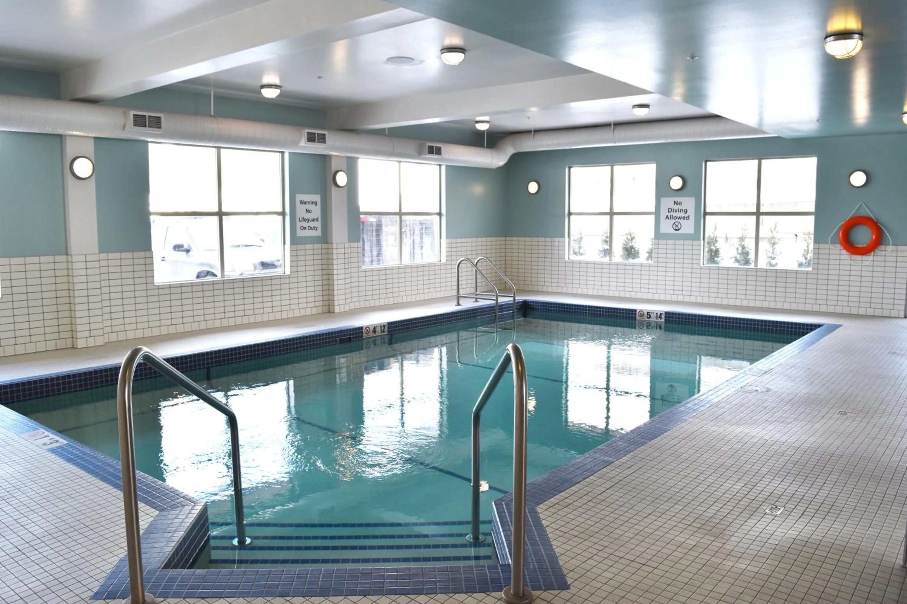 Swimming pool in Holiday Inn Express Golden-Kicking Horse by IHG