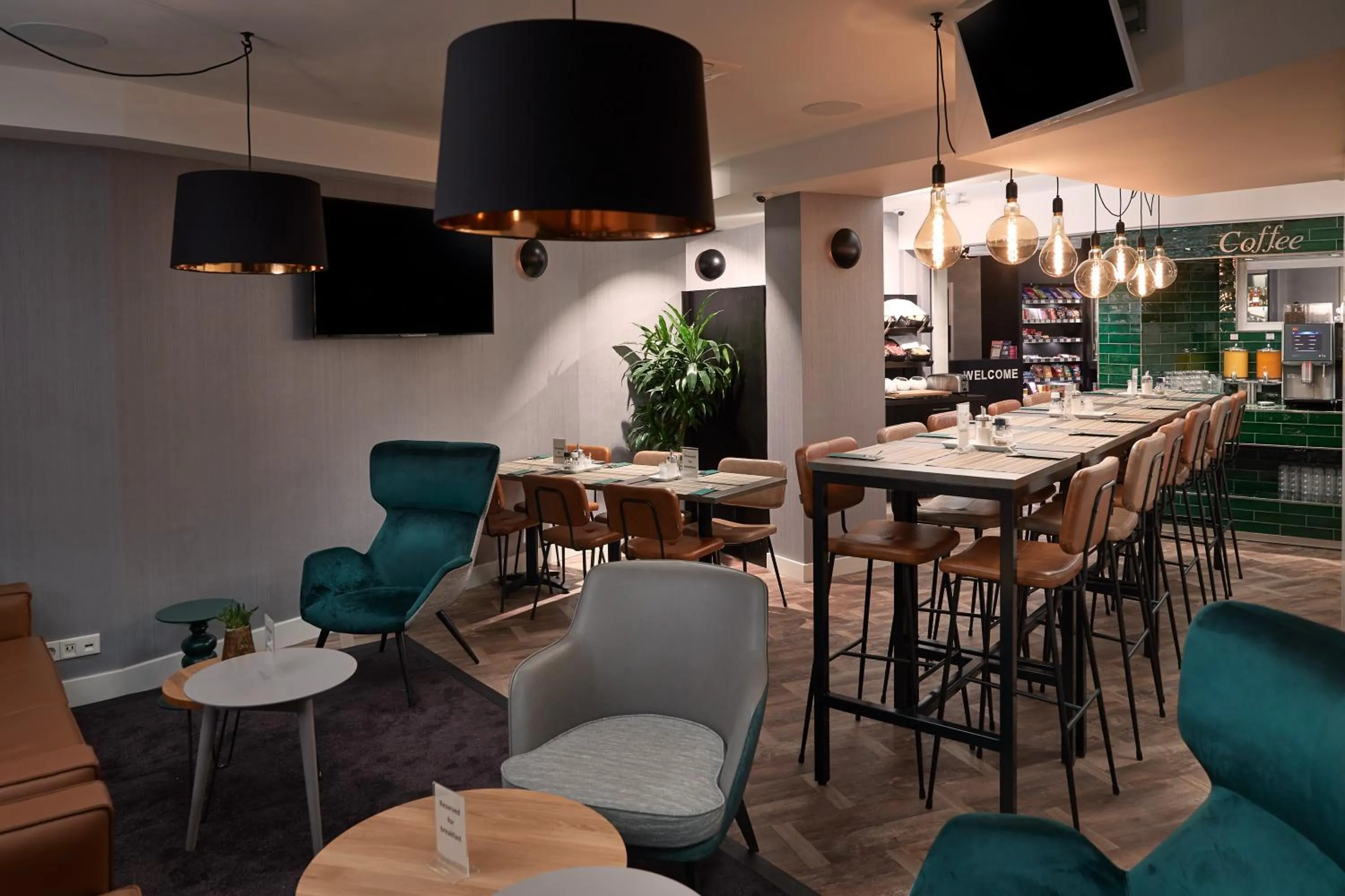 Breakfast in Singel Hotel Amsterdam