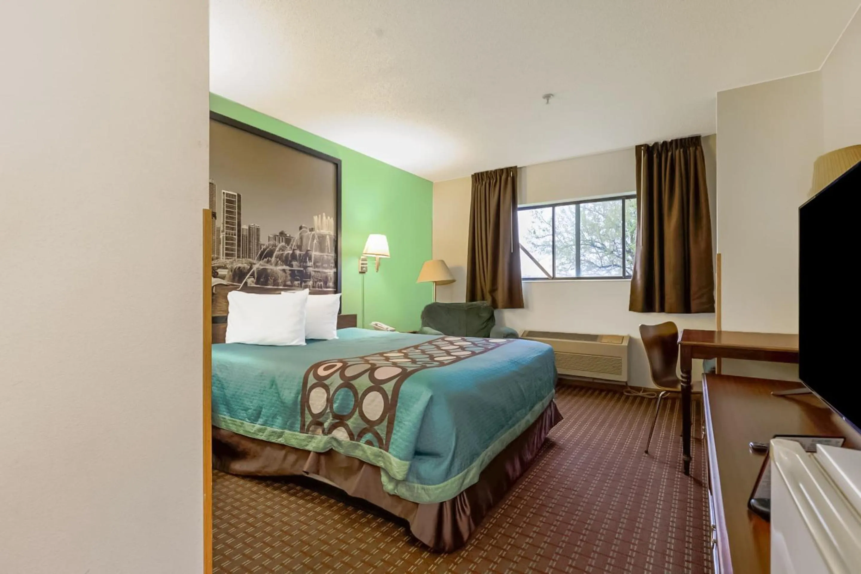 Bedroom, Bed in Super Sleep Inn