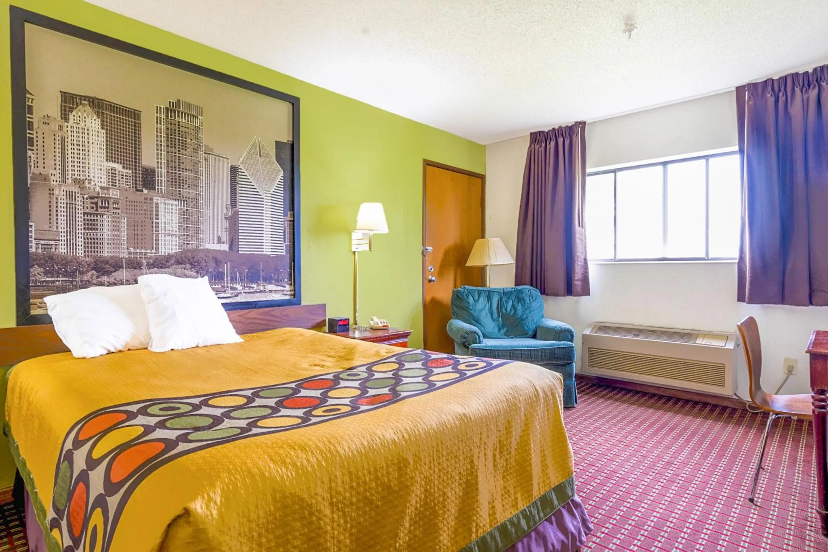 Bedroom, Bed in Super Sleep Inn