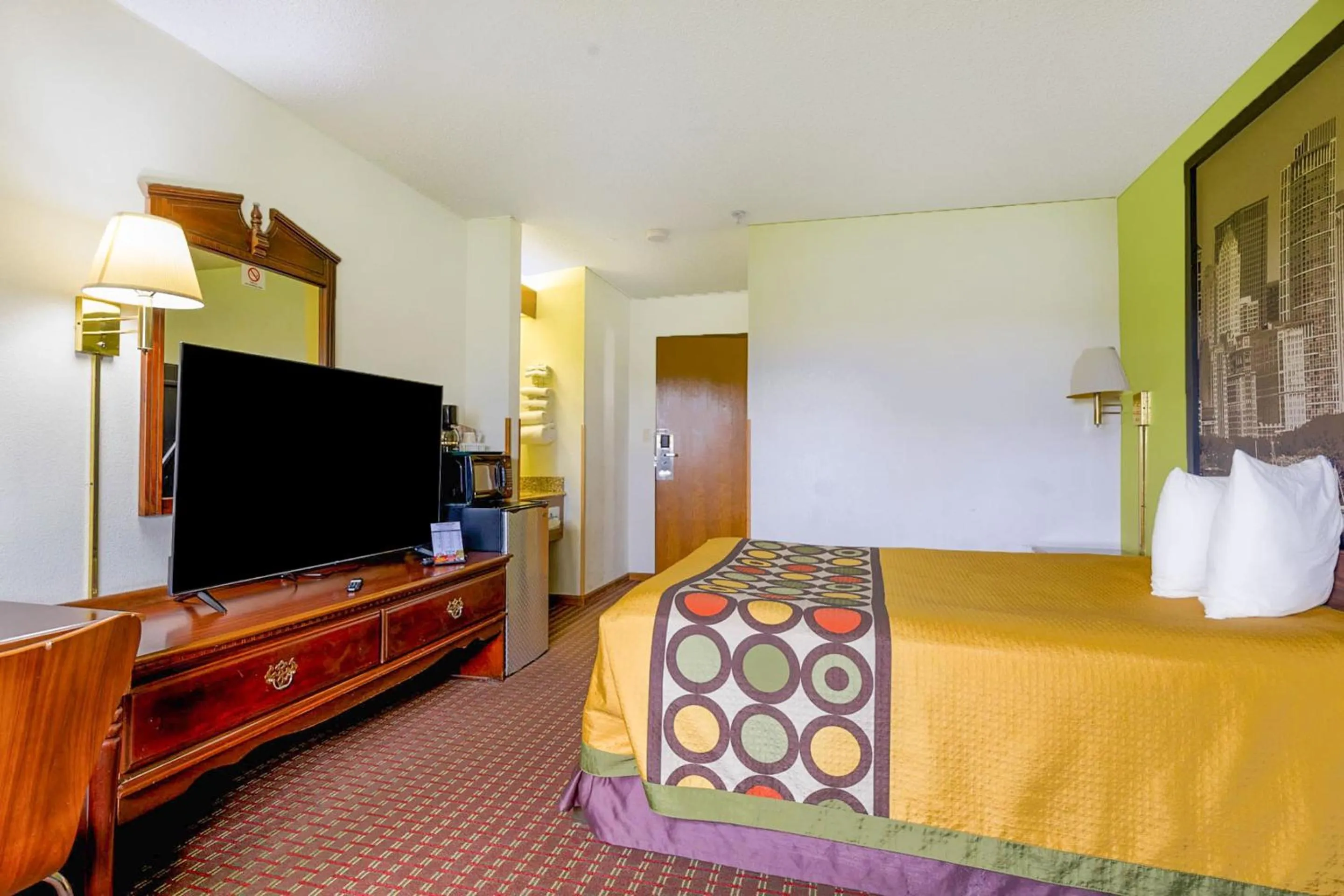 Bedroom, Bed in Super Sleep Inn