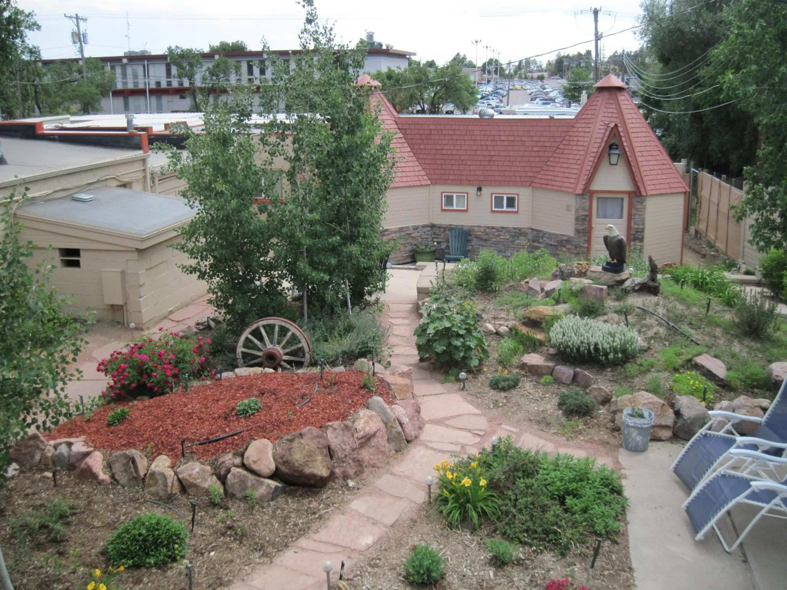 Property building in True North Motel