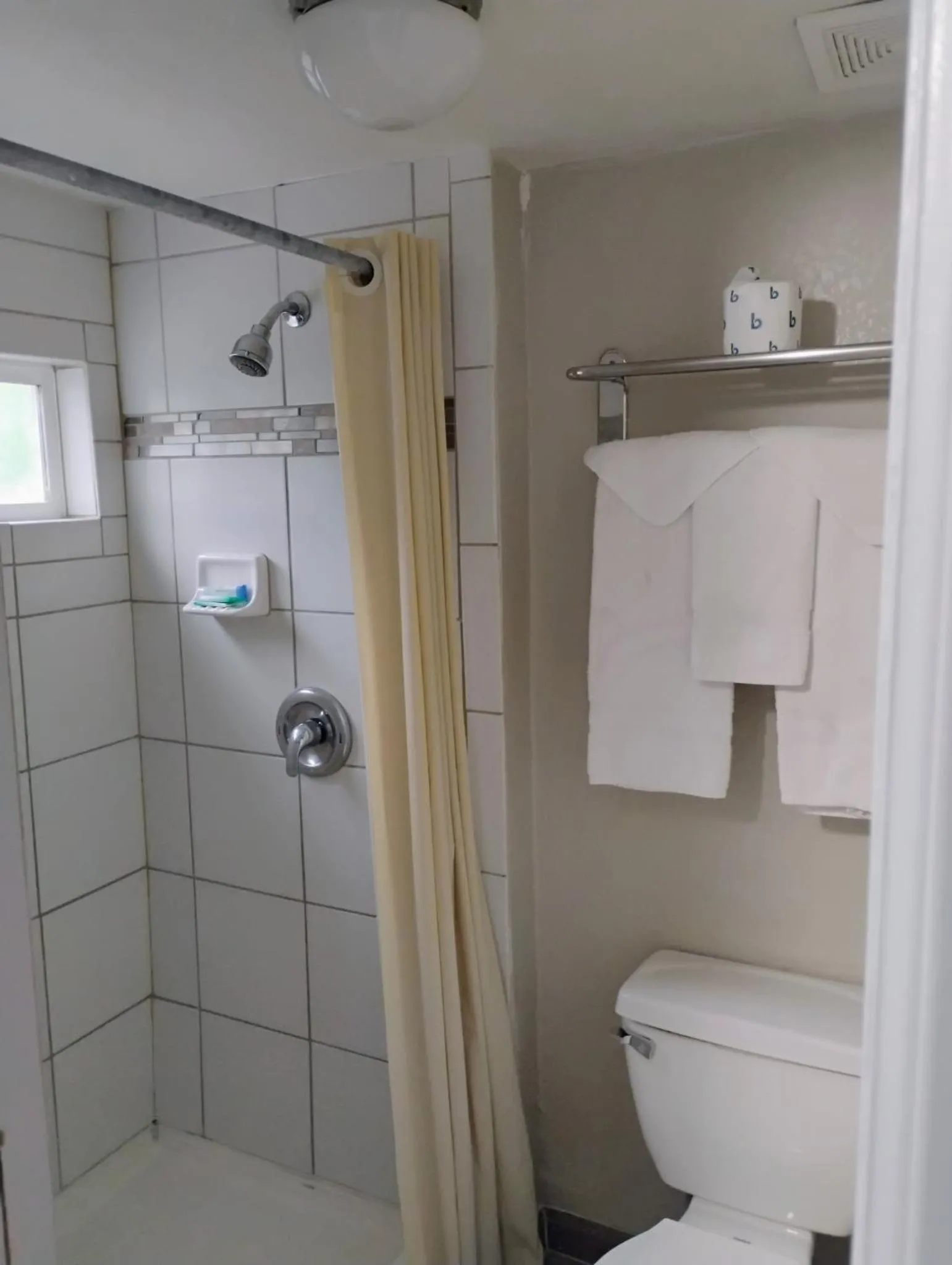 Bathroom in True North Motel