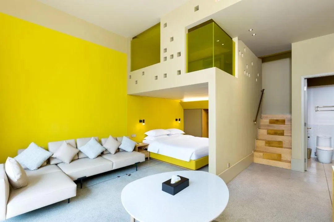 Bed in SongShan Lake PingShang Serviced Hotel