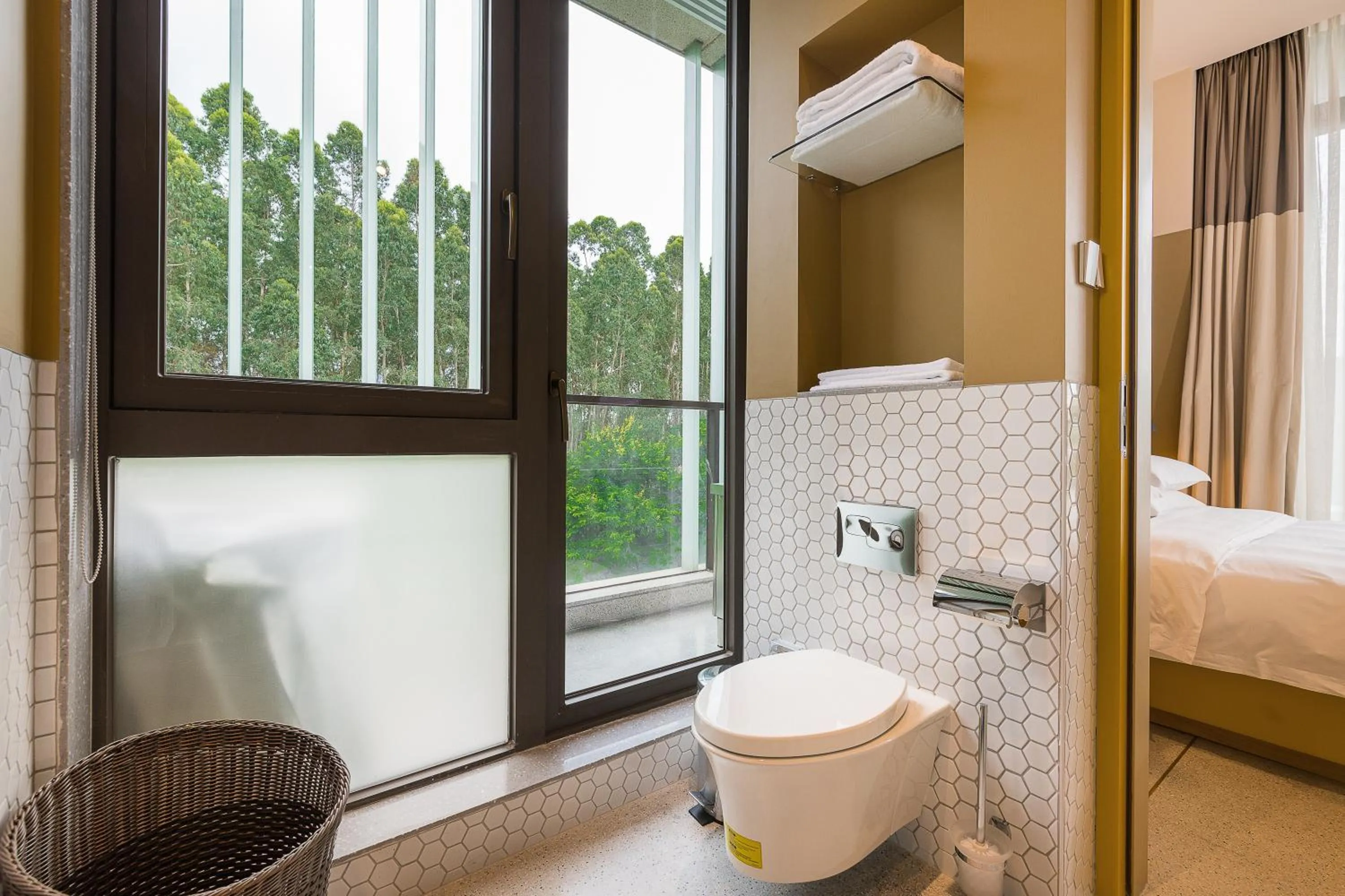 Toilet in SongShan Lake PingShang Serviced Hotel