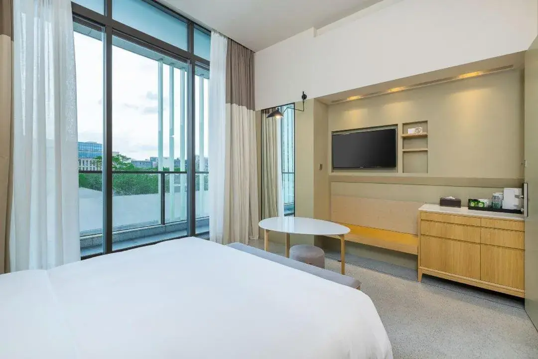 Deluxe Double Room in SongShan Lake PingShang Serviced Hotel Deluxe Double Room in SongShan Lake PingShang Serviced Hotel