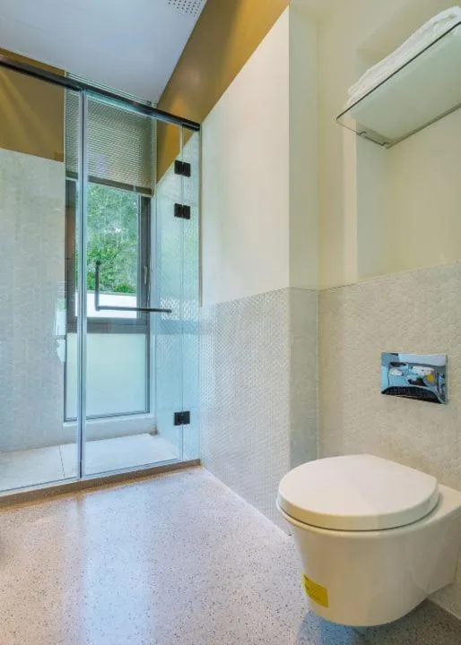 Toilet in SongShan Lake PingShang Serviced Hotel