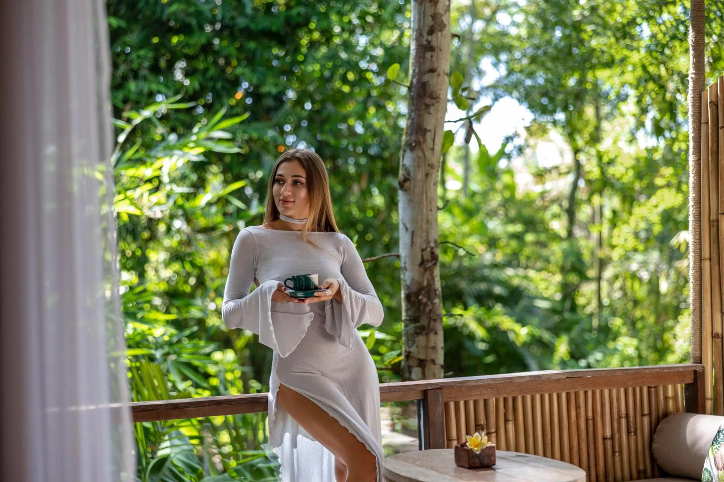 People in Sacred Canyon Ubud by GenuineHost