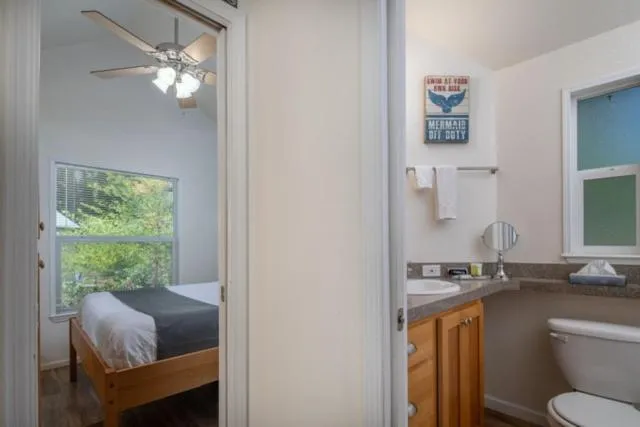 Bed in Sheltered Nook On Tillamook Bay