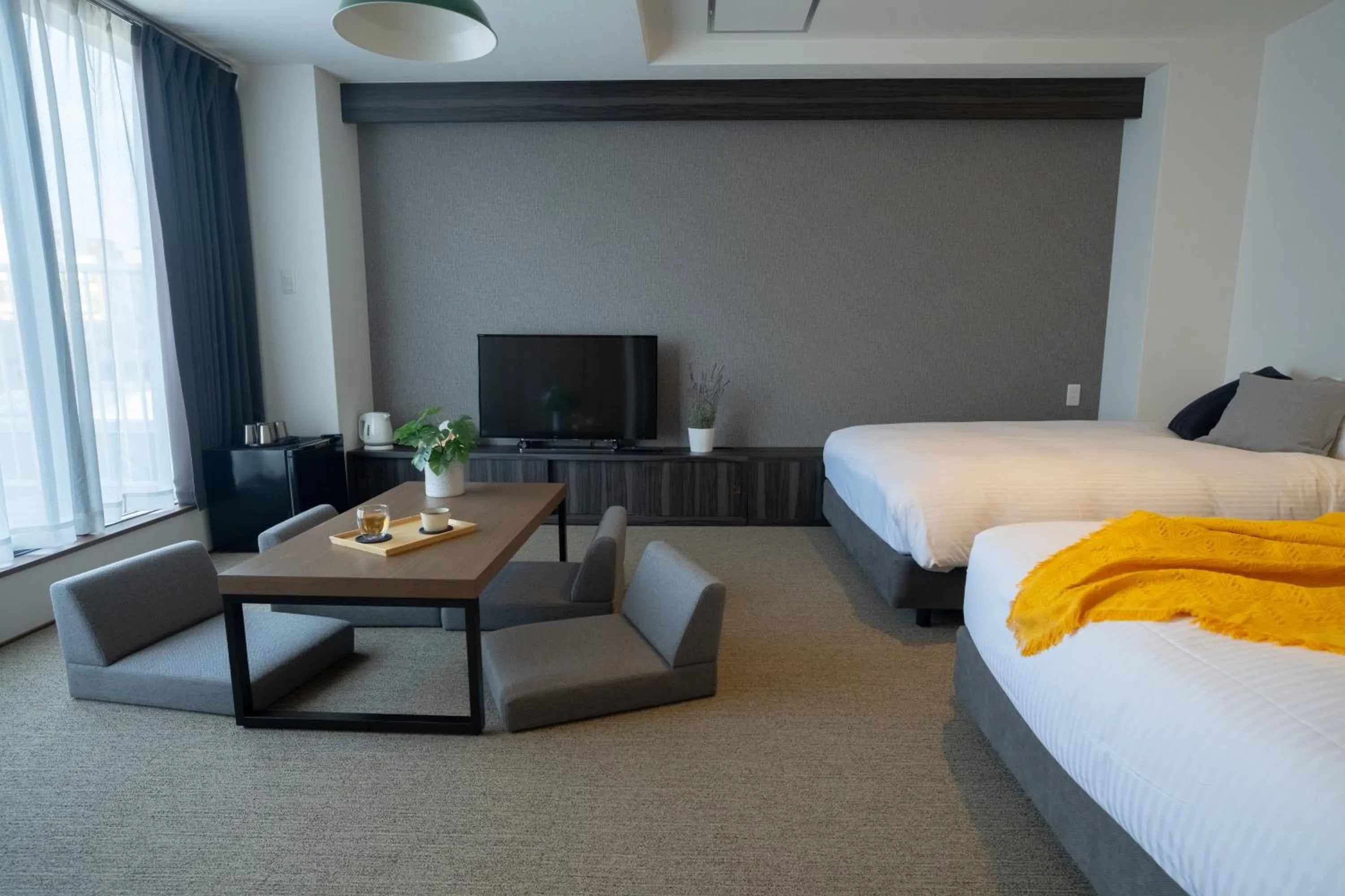Bed in WAYFARER Shinsaibashi