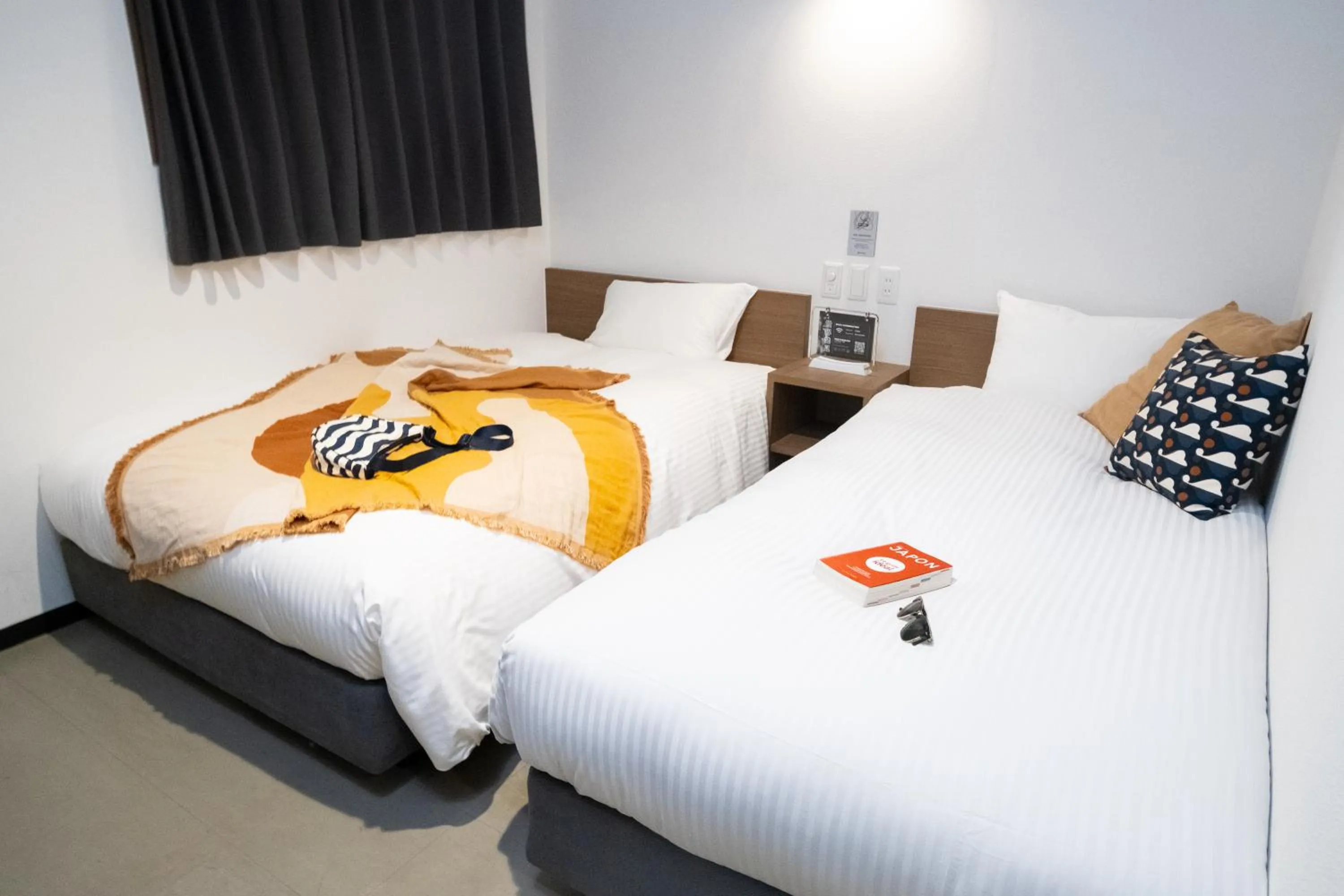 Bed in WAYFARER Shinsaibashi