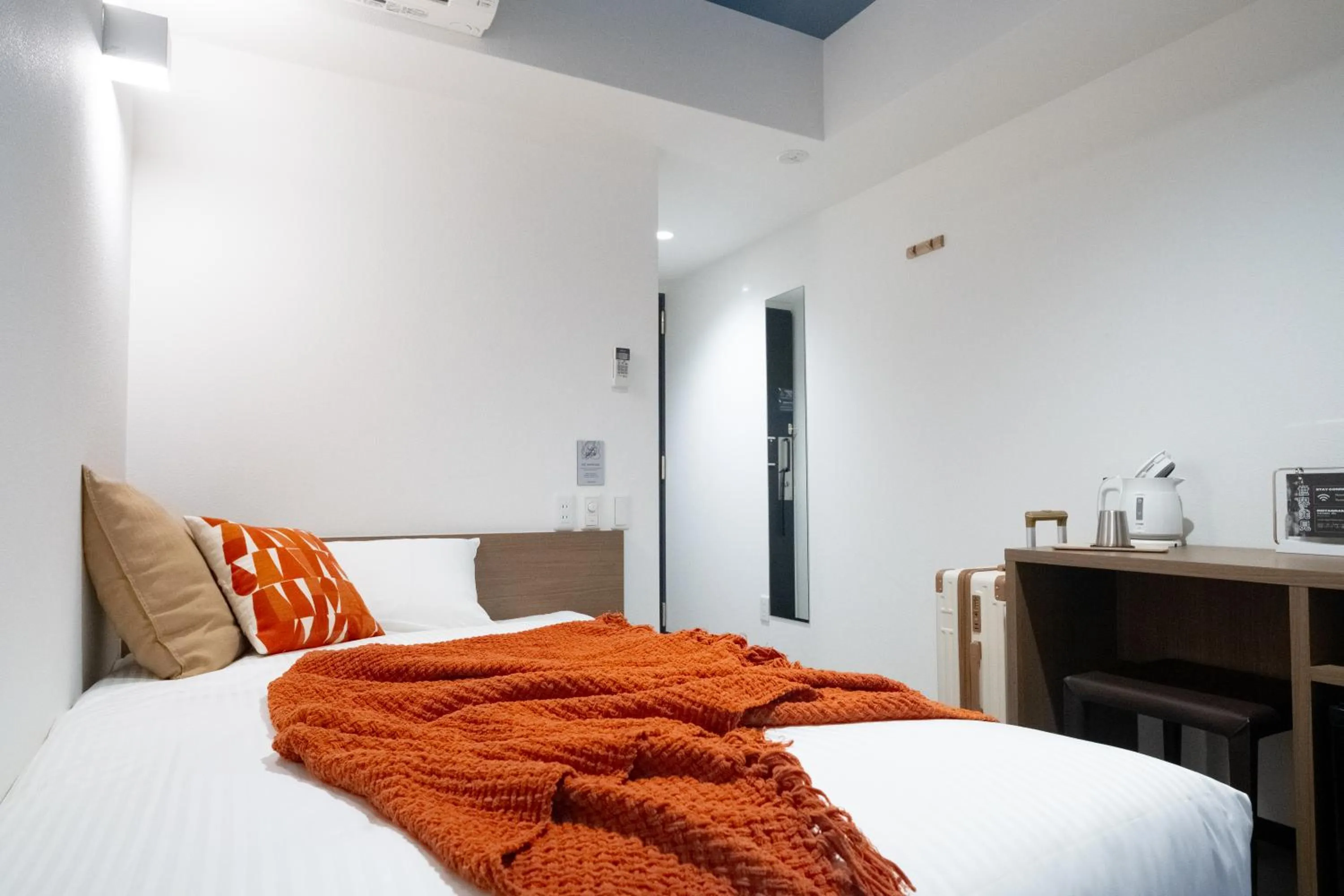 Bed in WAYFARER Shinsaibashi