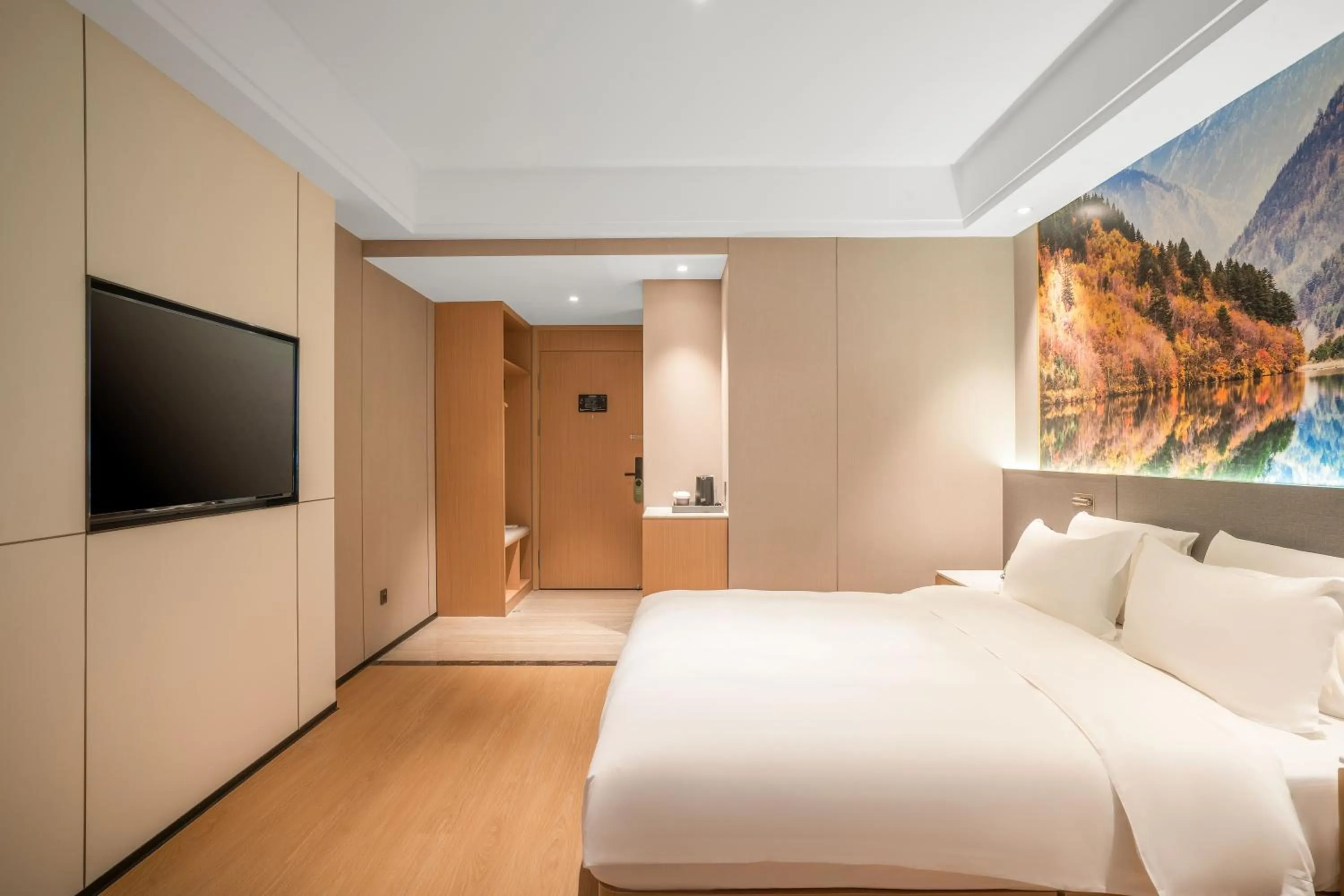 Bed in Atour X Hotel - Taikoo Li Chengdu